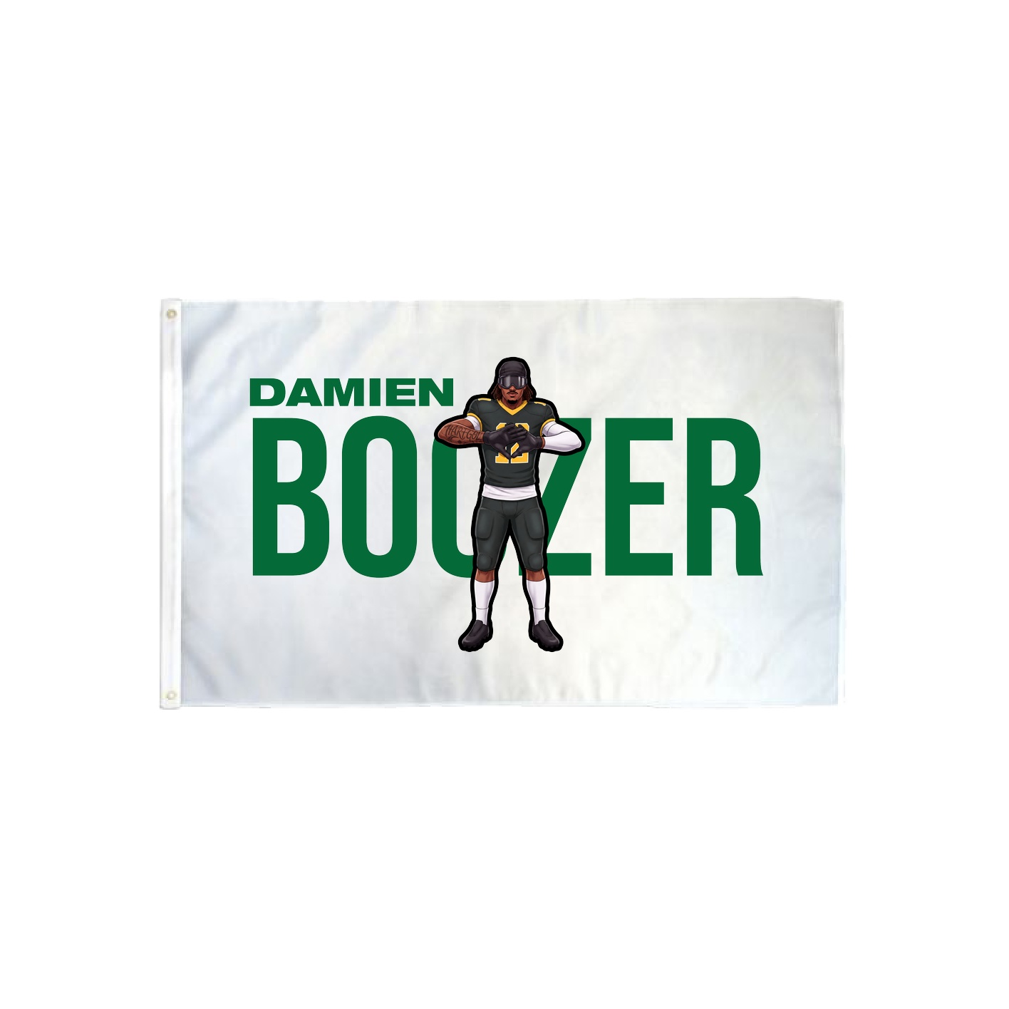 3x5 Flag — Player Name in Classic