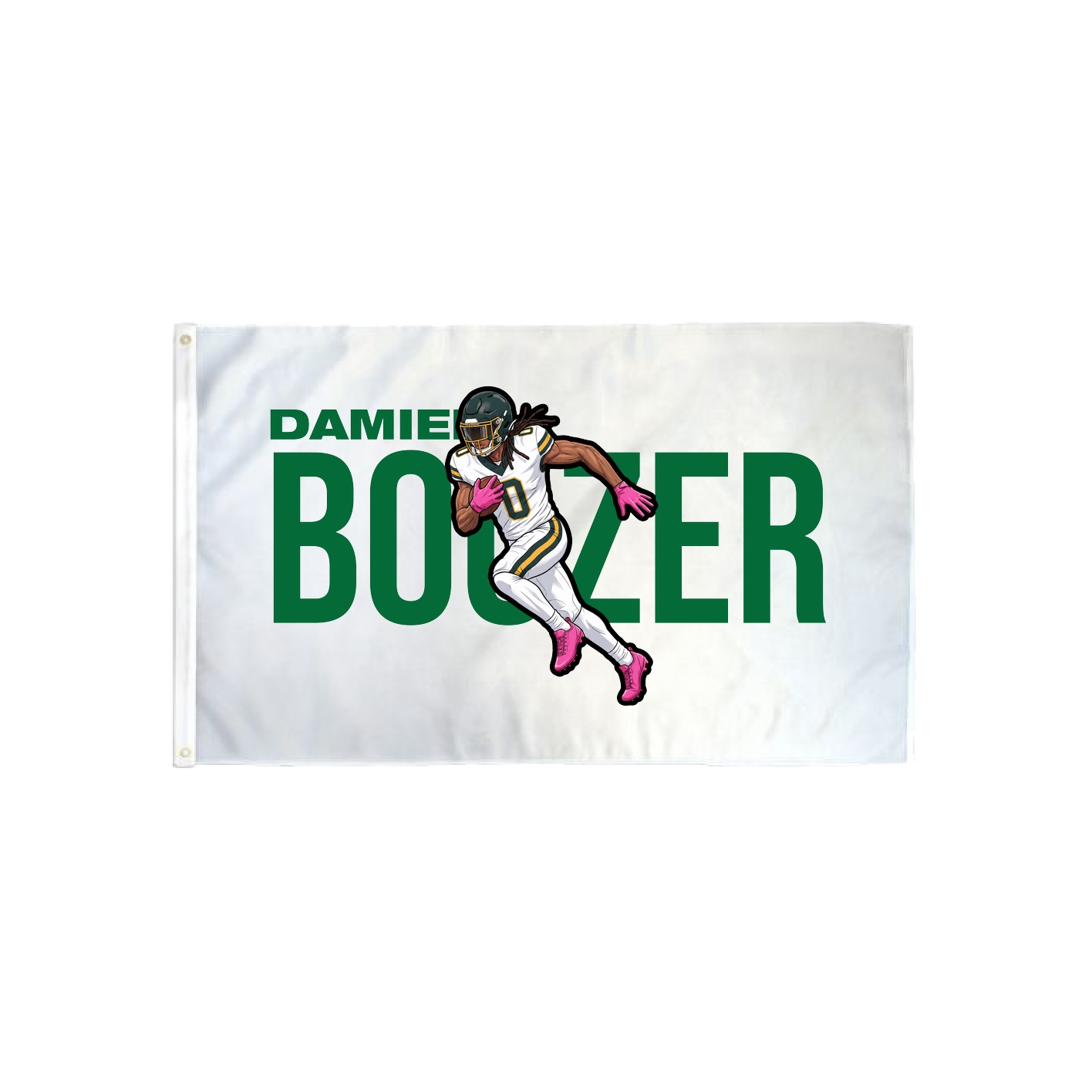 3x5 Flag — Player Name in Classic