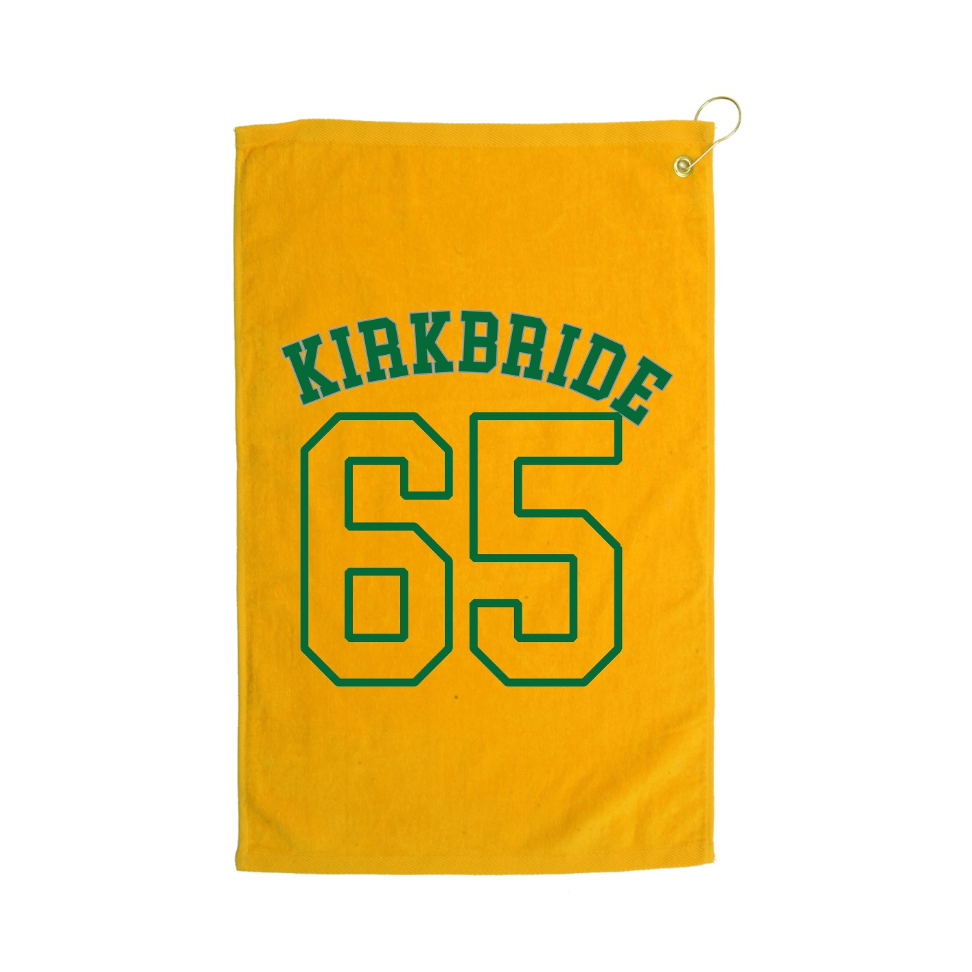 Golf Towel — Shirsey Arch in Gold