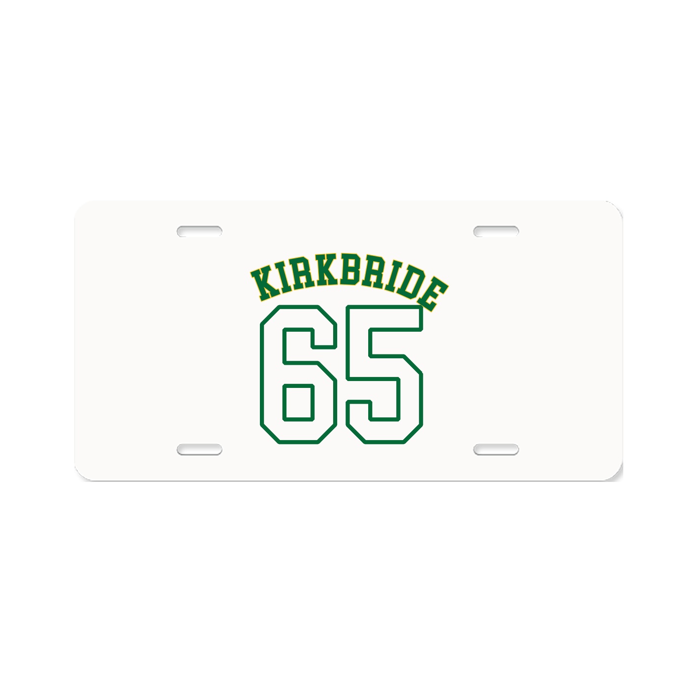 License Plate — Shirsey Arch in Classic
