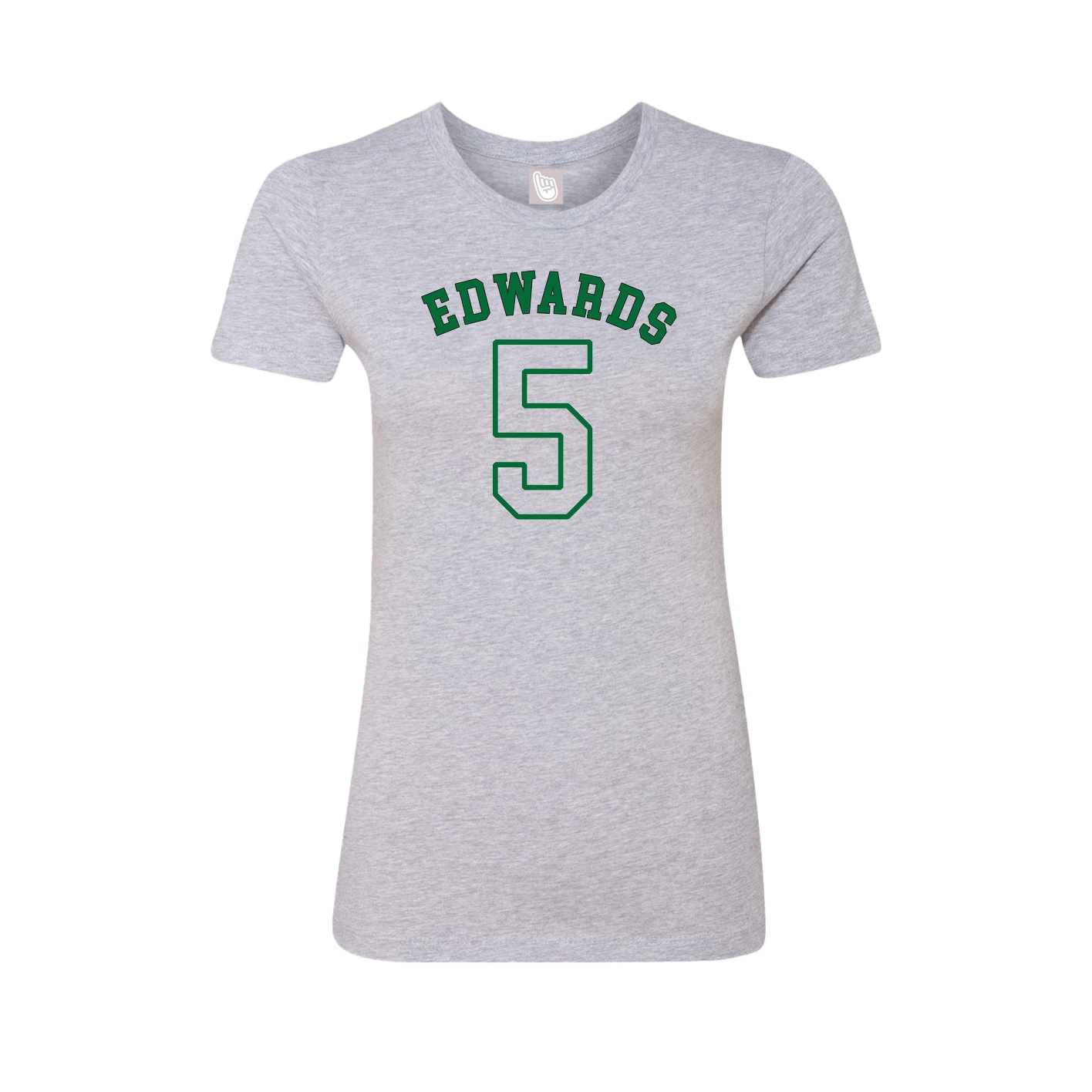 Fitted Women's Tee — Shirsey Arch in Grey