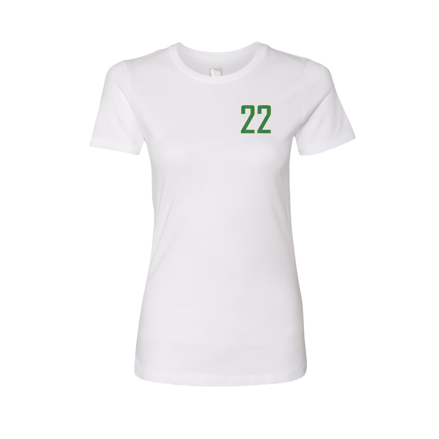 Fitted Women's Tee — Front Shirsy in White