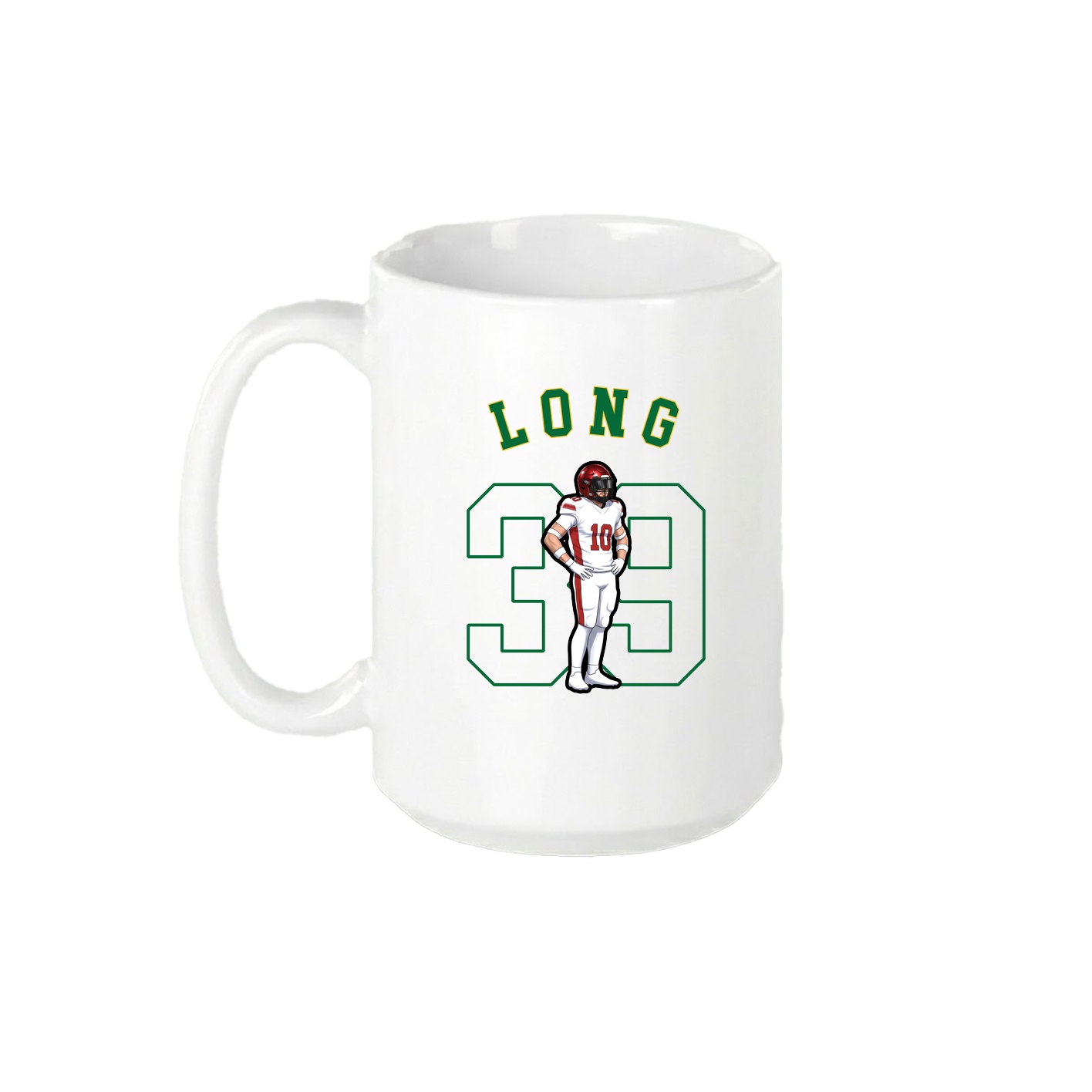 15oz Coffee Mug — Shirsey Arch in White