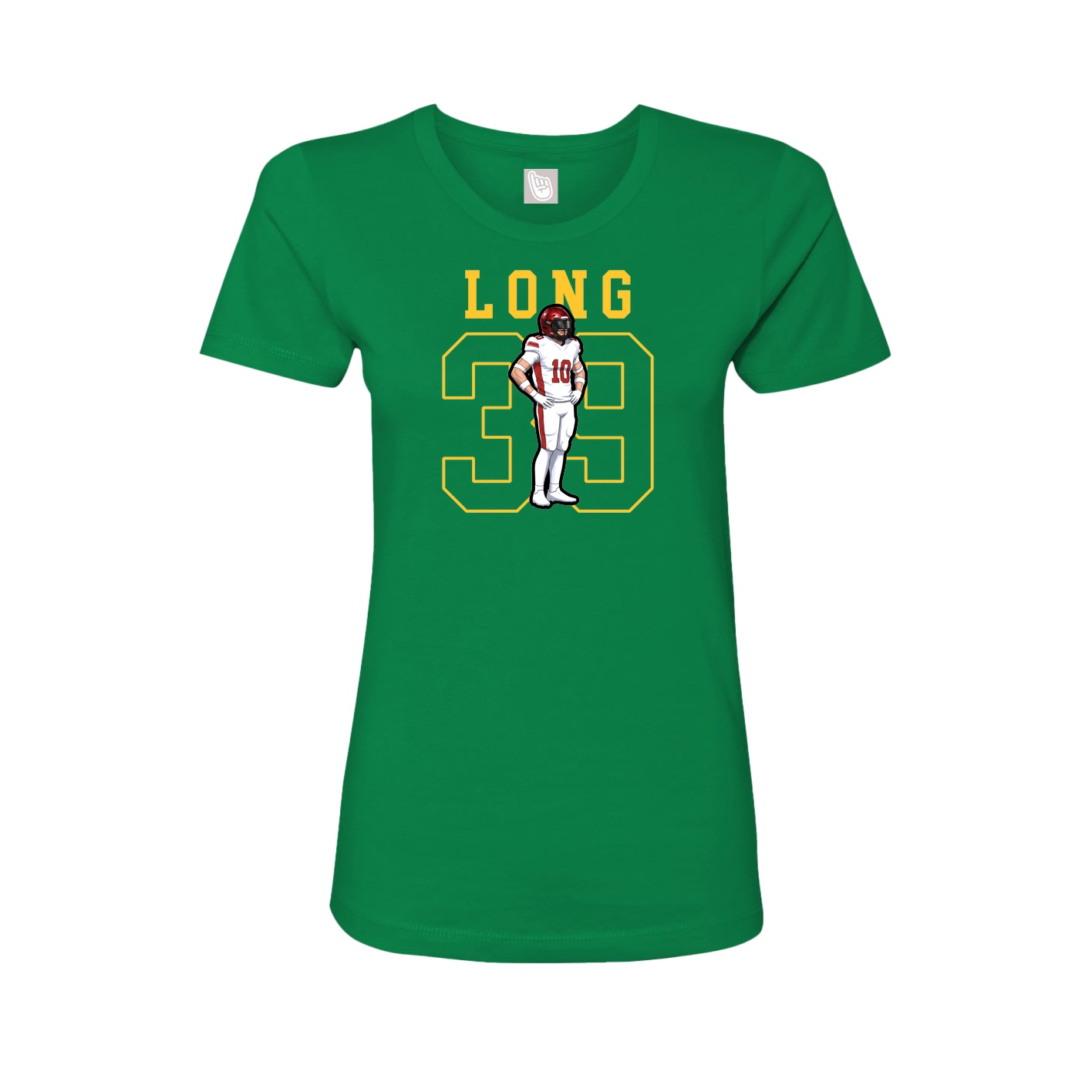 Fitted Women's Tee — Shirsey in Green