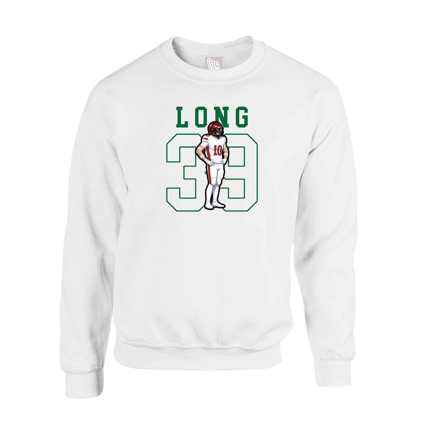 Fleece Crew — Shirsey in White