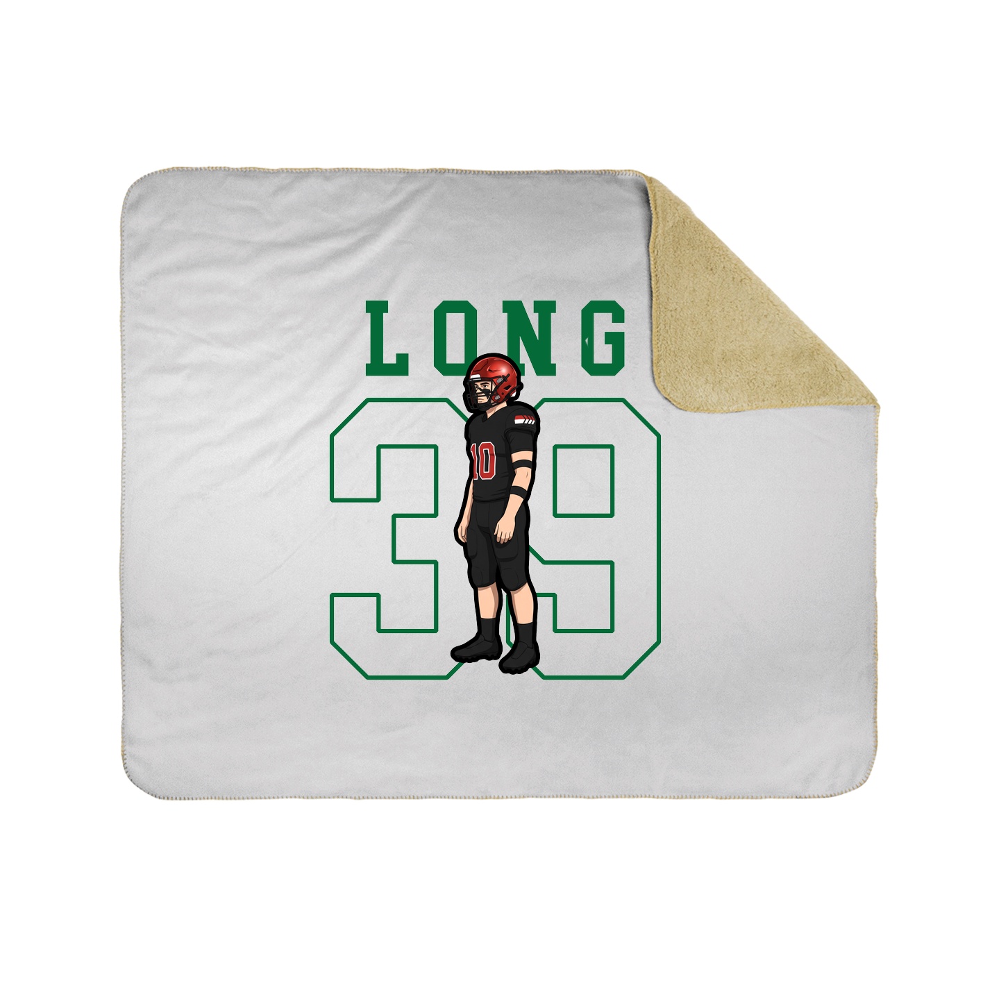 50x60 Sherpa Lined Throw Blanket