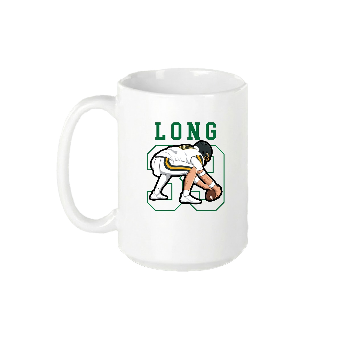 15oz Coffee Mug — Shirsey in White