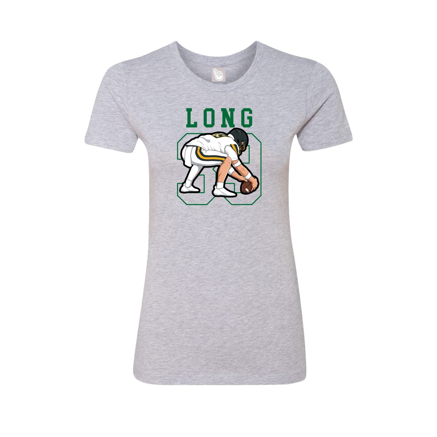 Fitted Women's Tee — Shirsey in Grey