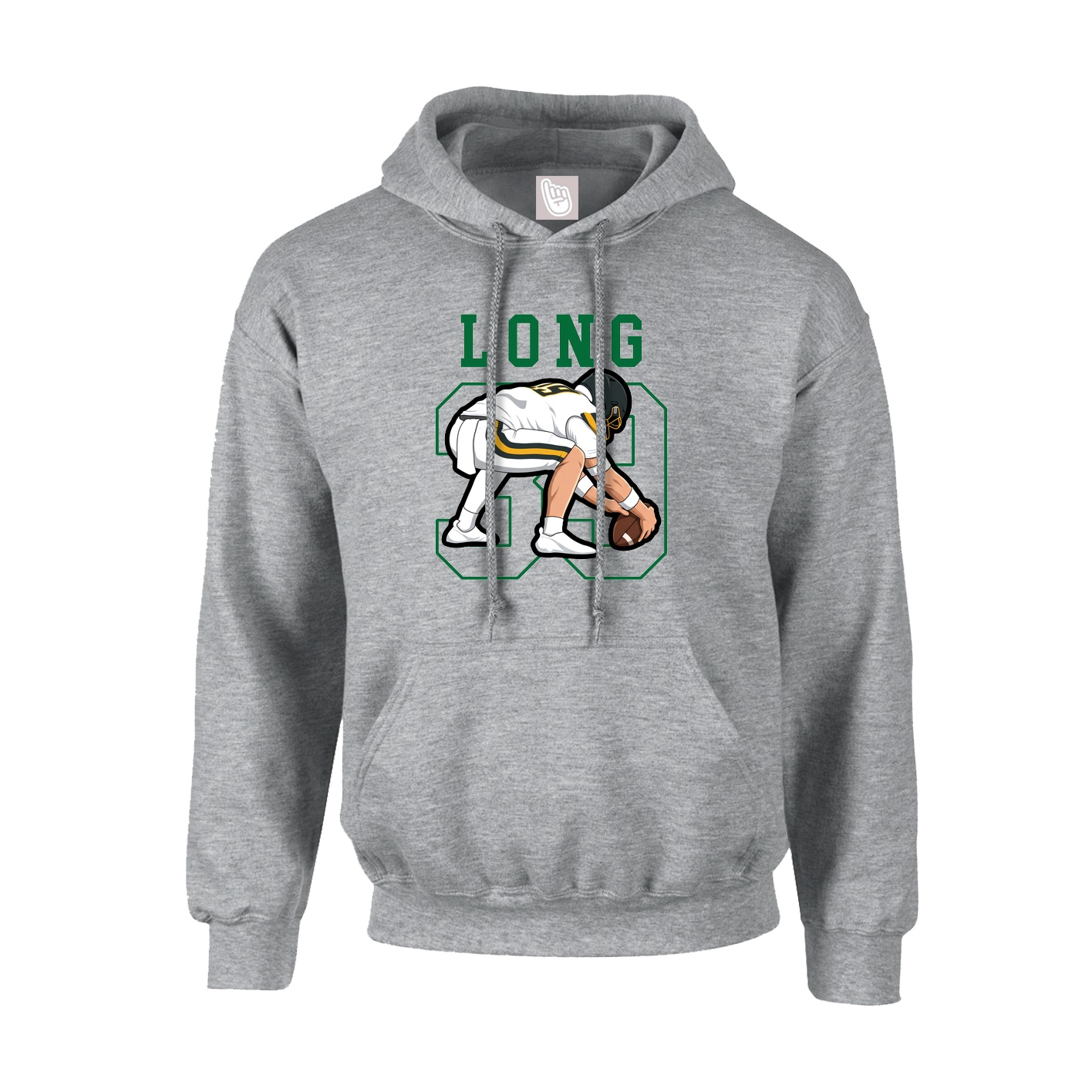 Hoodie — Shirsey in Grey