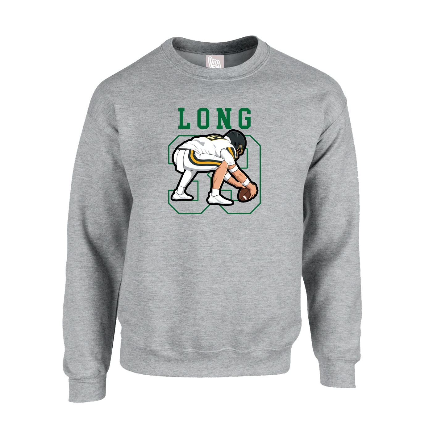 Fleece Crew — Shirsey in Grey