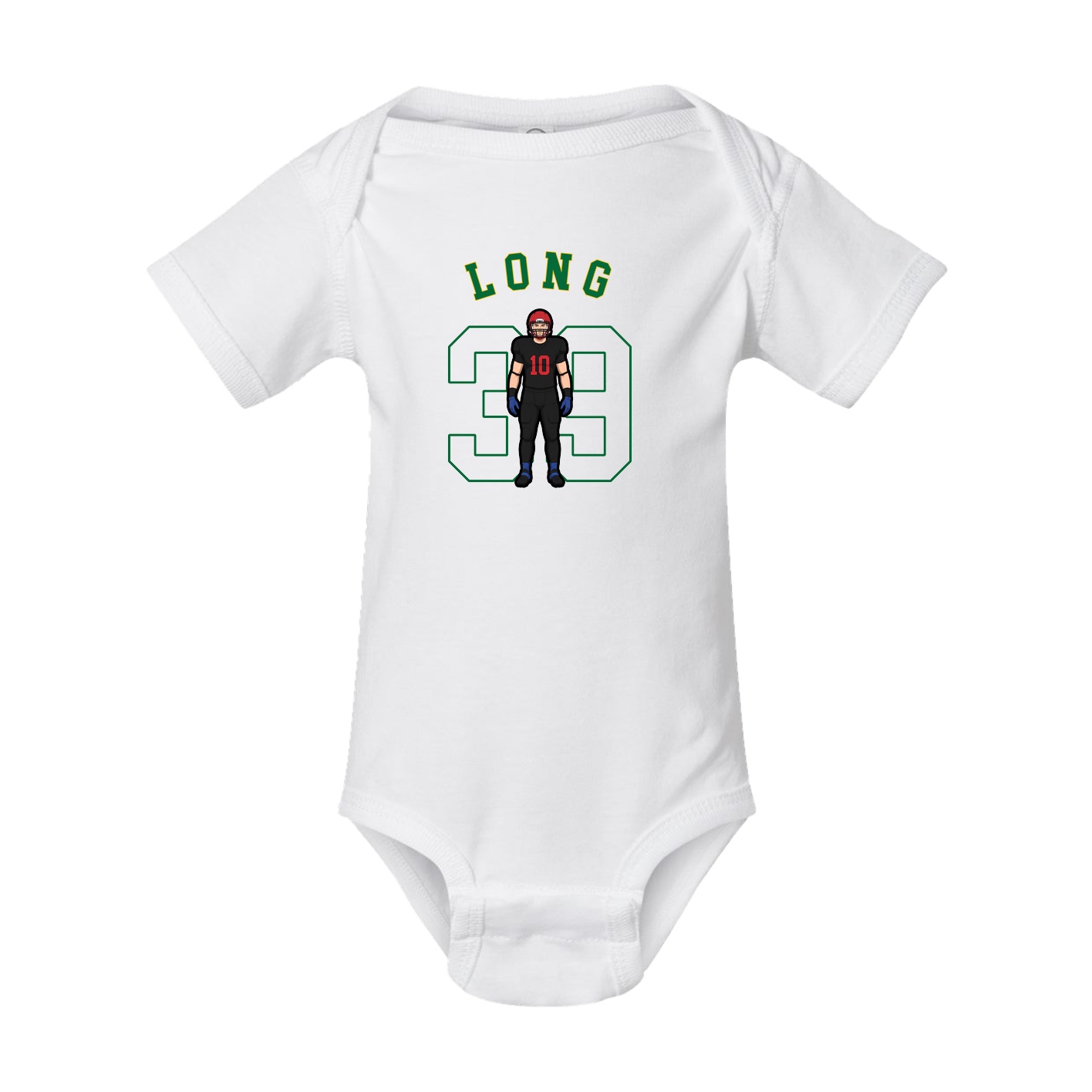 Baby Onesie — Shirsey Arch in White
