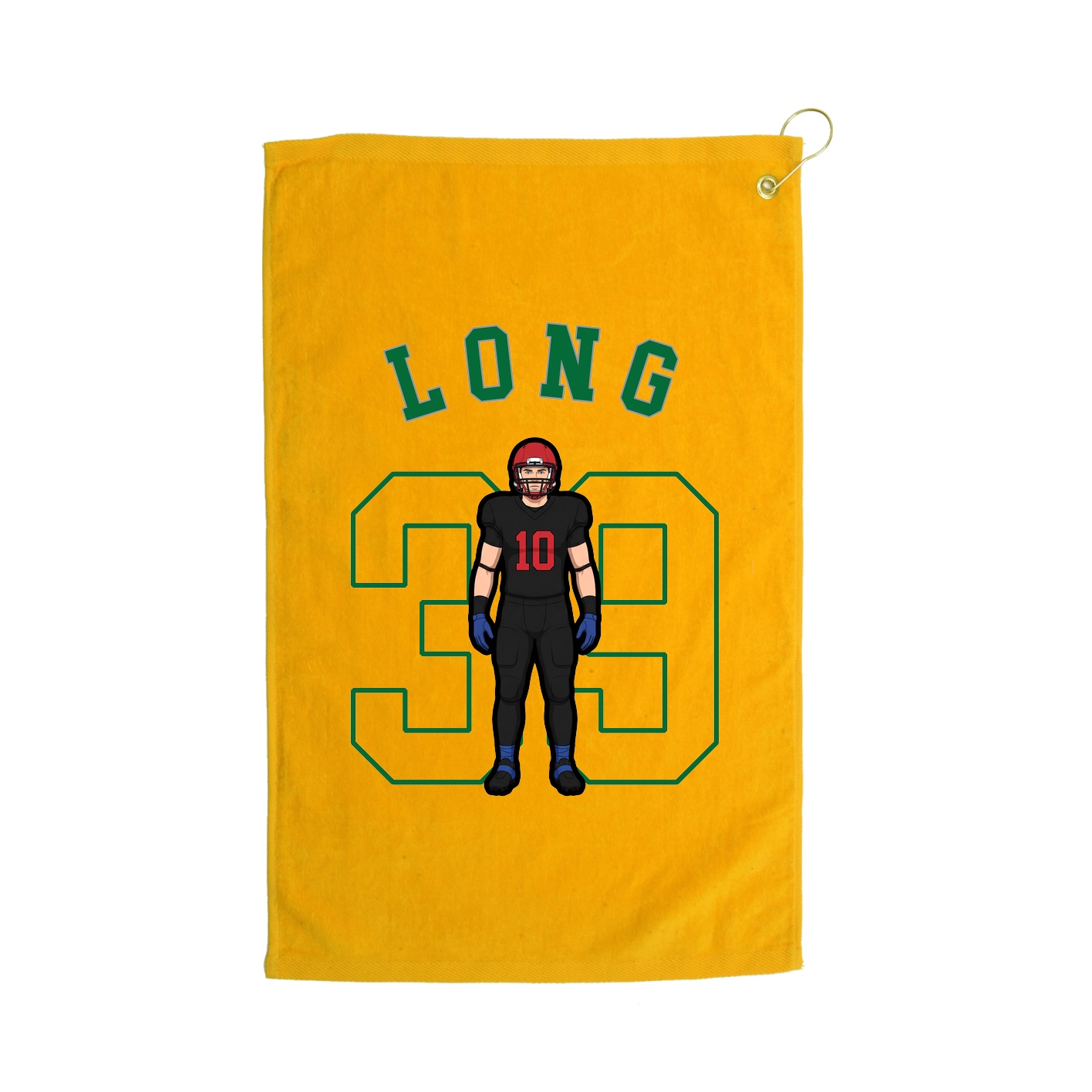 Golf Towel — Shirsey Arch in Gold