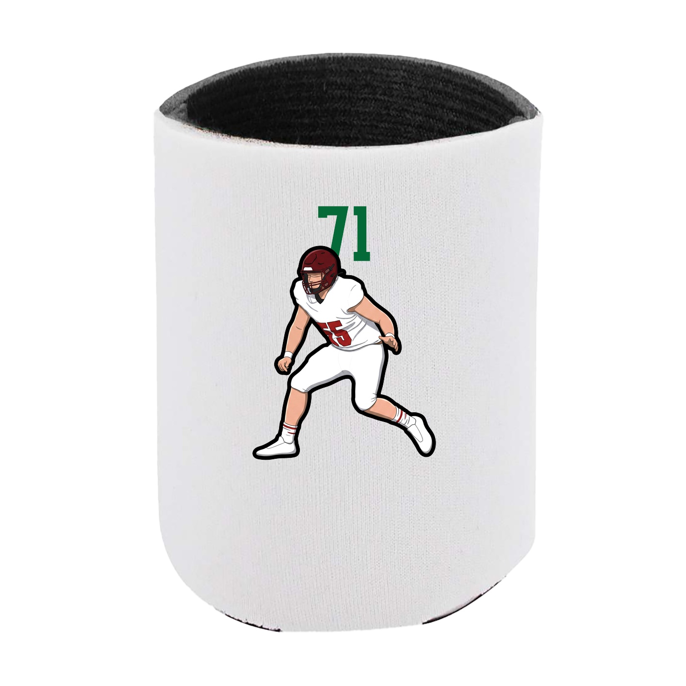 Can Holder — Number Top in White
