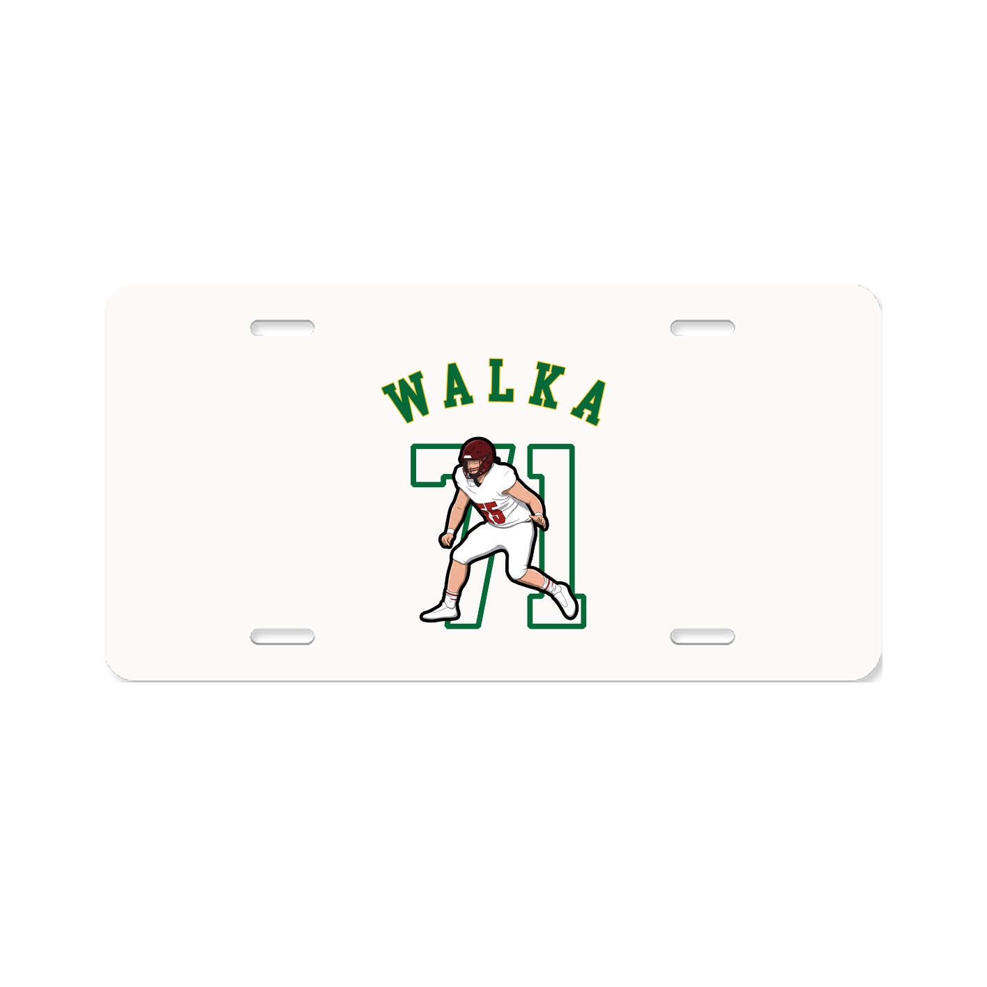 License Plate — Shirsey Arch in Classic
