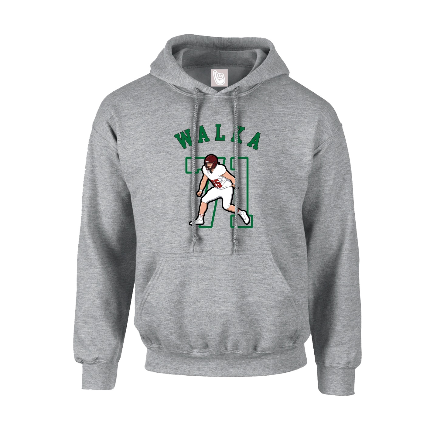 Hoodie — Shirsey Arch in Grey