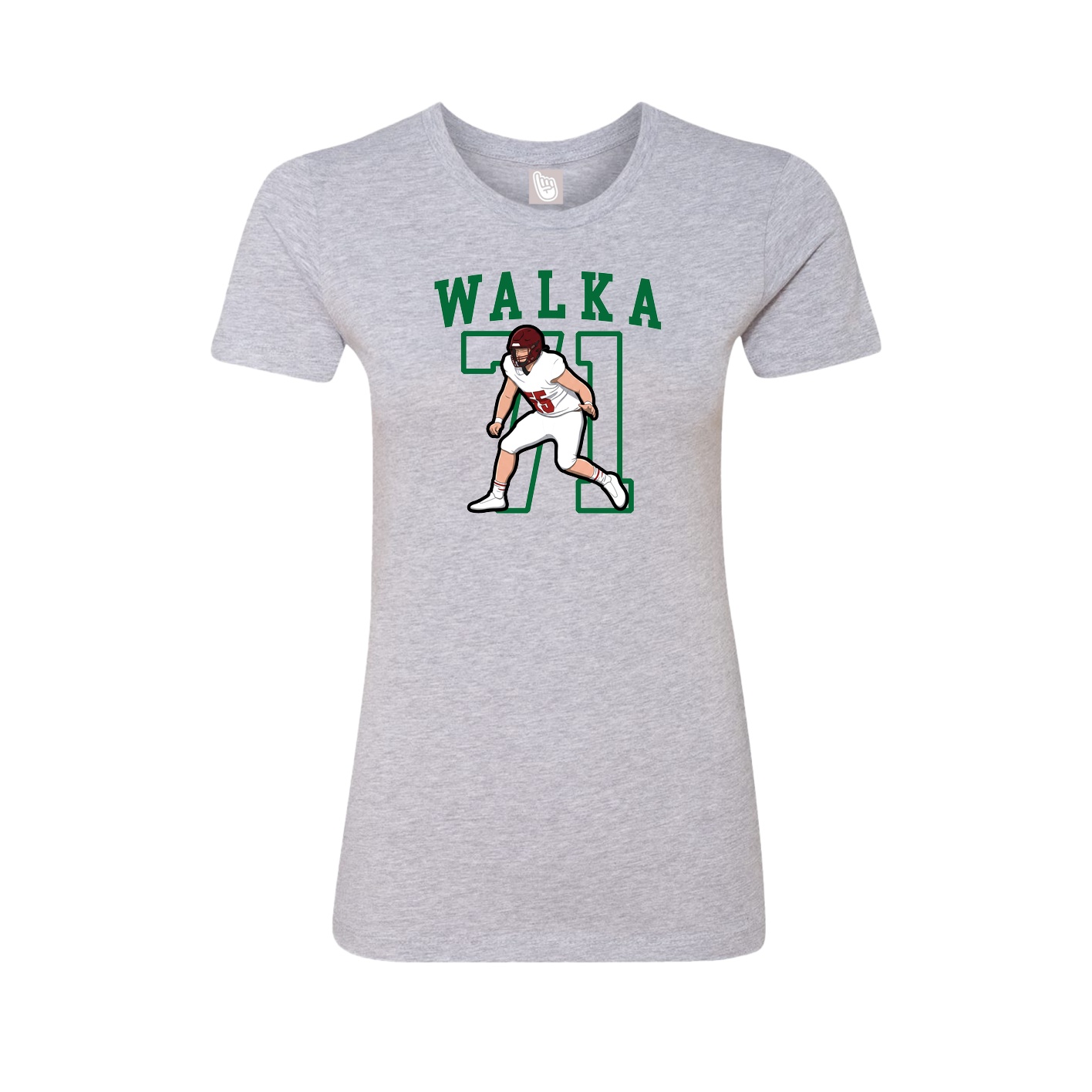 Womens Tee — Shirsey in Grey