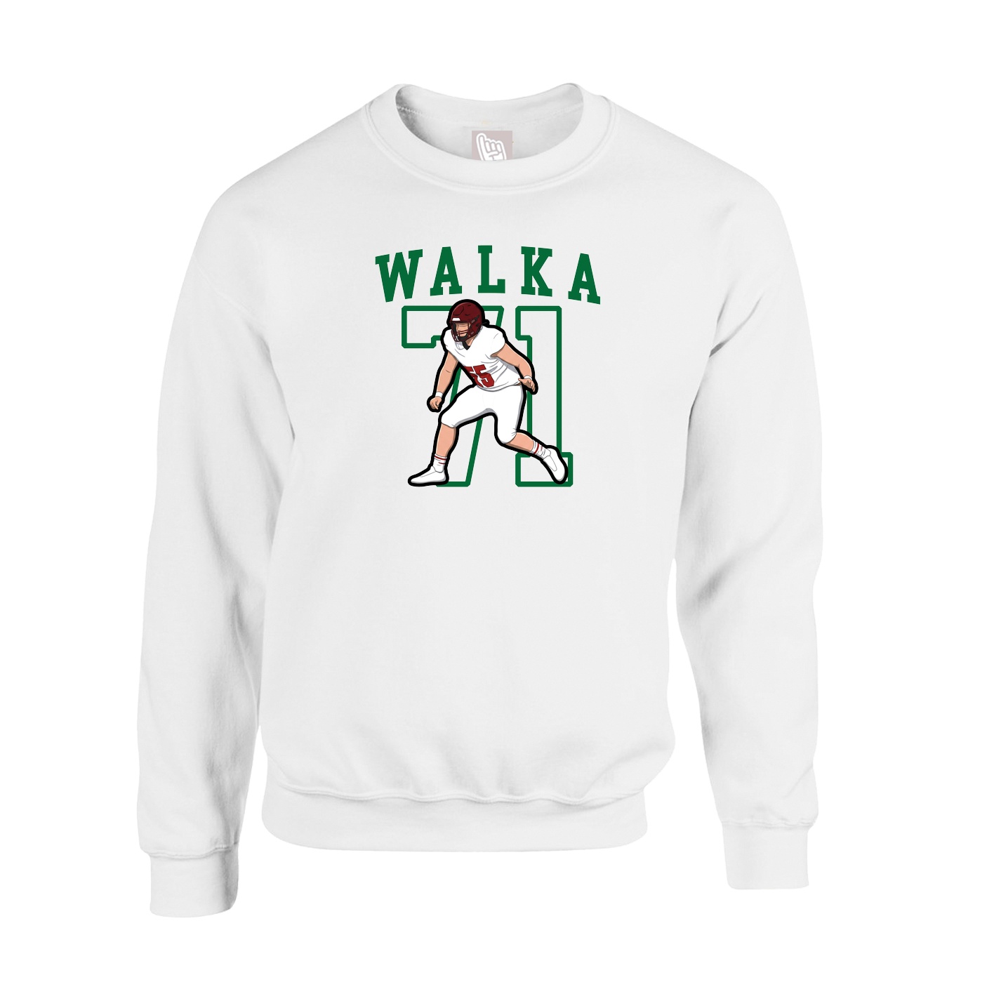 Fleece Crew — Shirsey in White