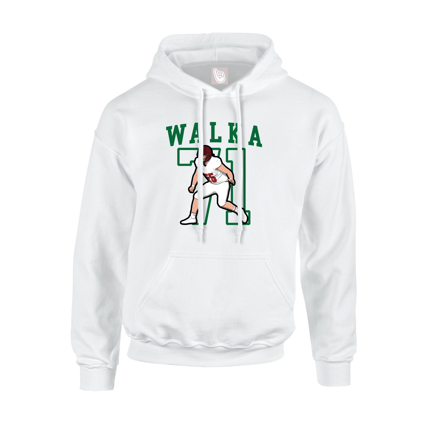 Youth Hoodie — Shirsey in White