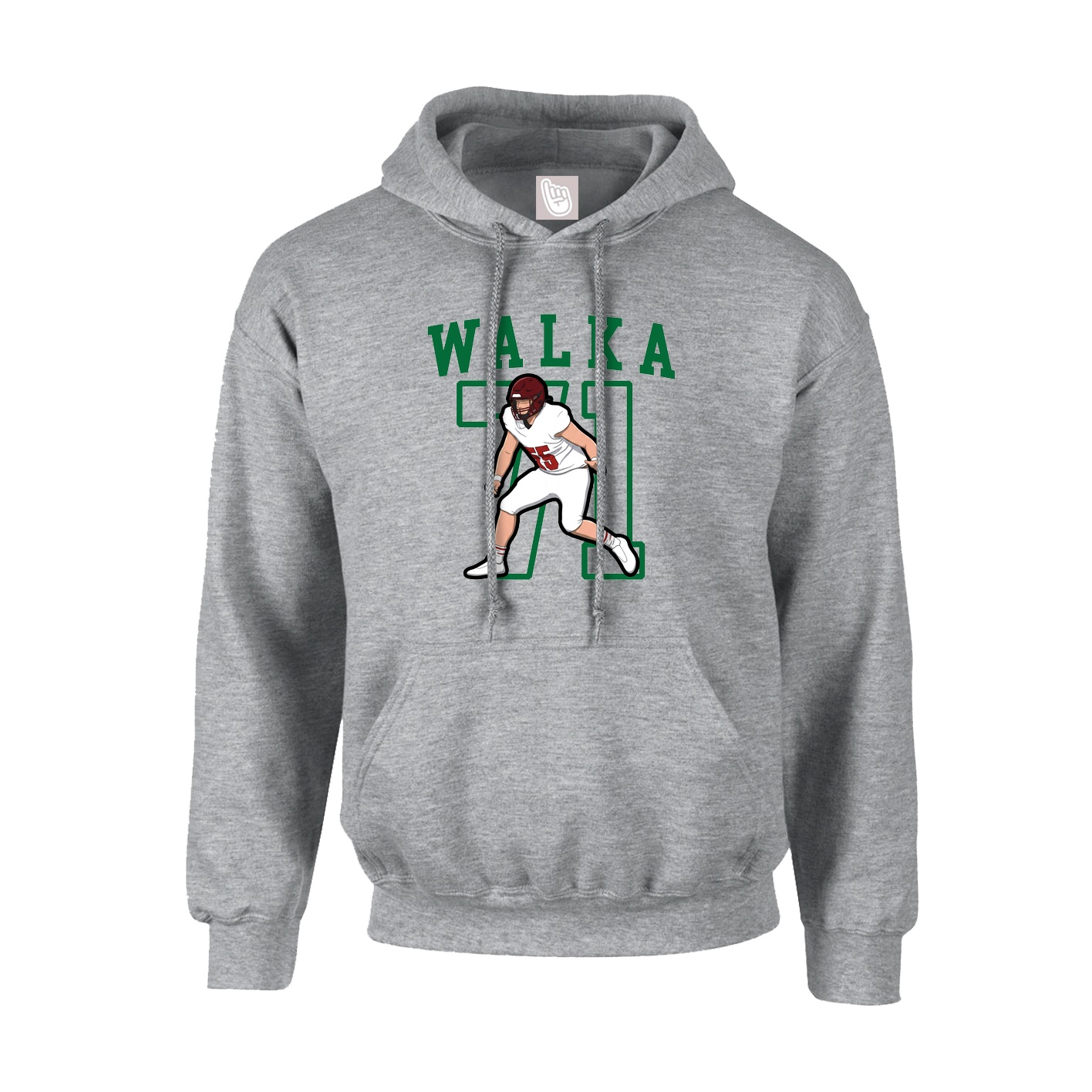 Youth Hoodie — Shirsey in Grey