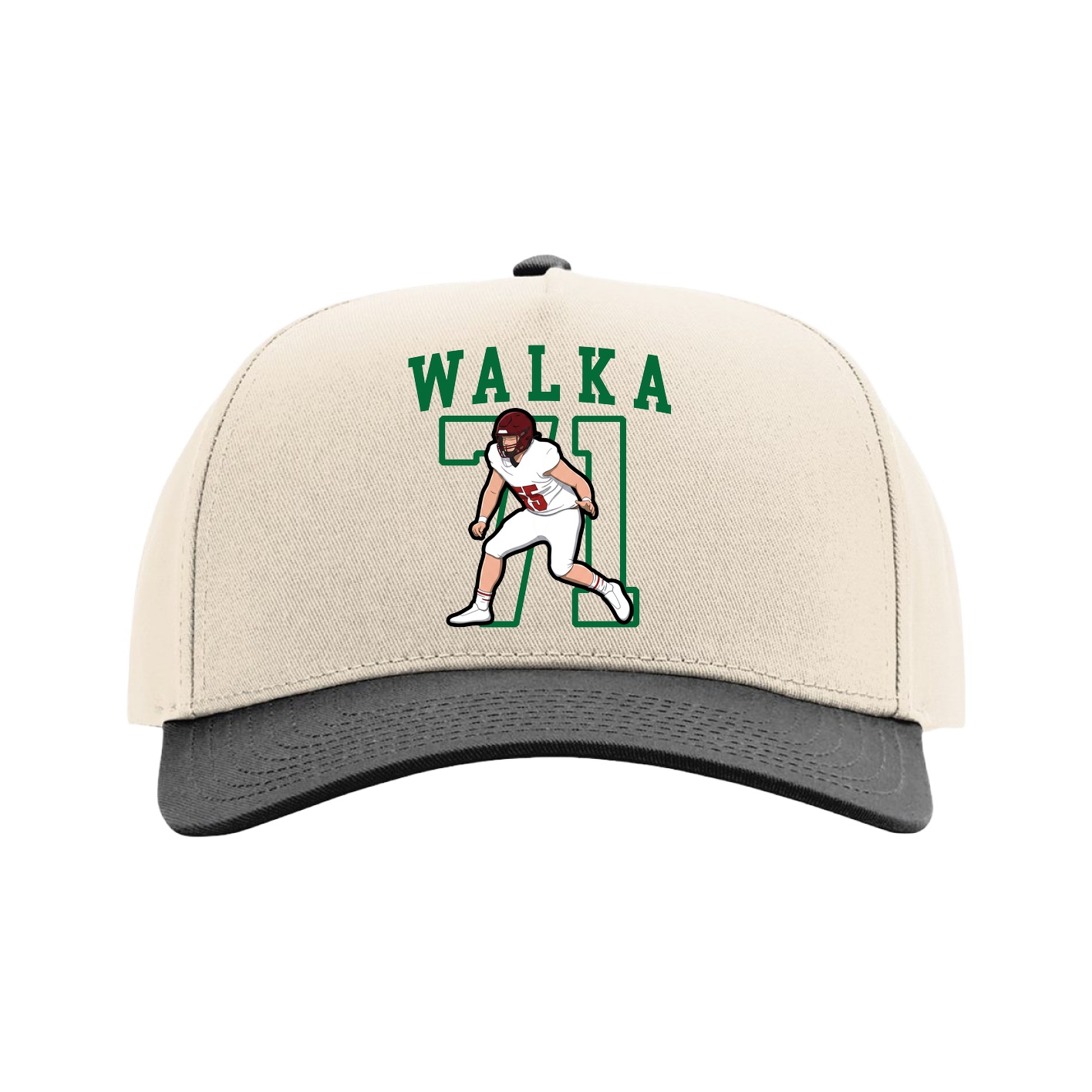 Full Fabric Five-Panel Champ Cap