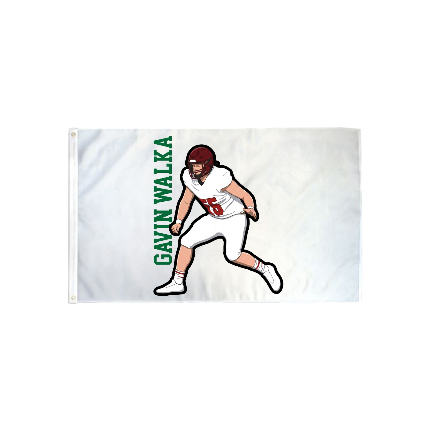 3x5 Flag — Name Vertical in Classic