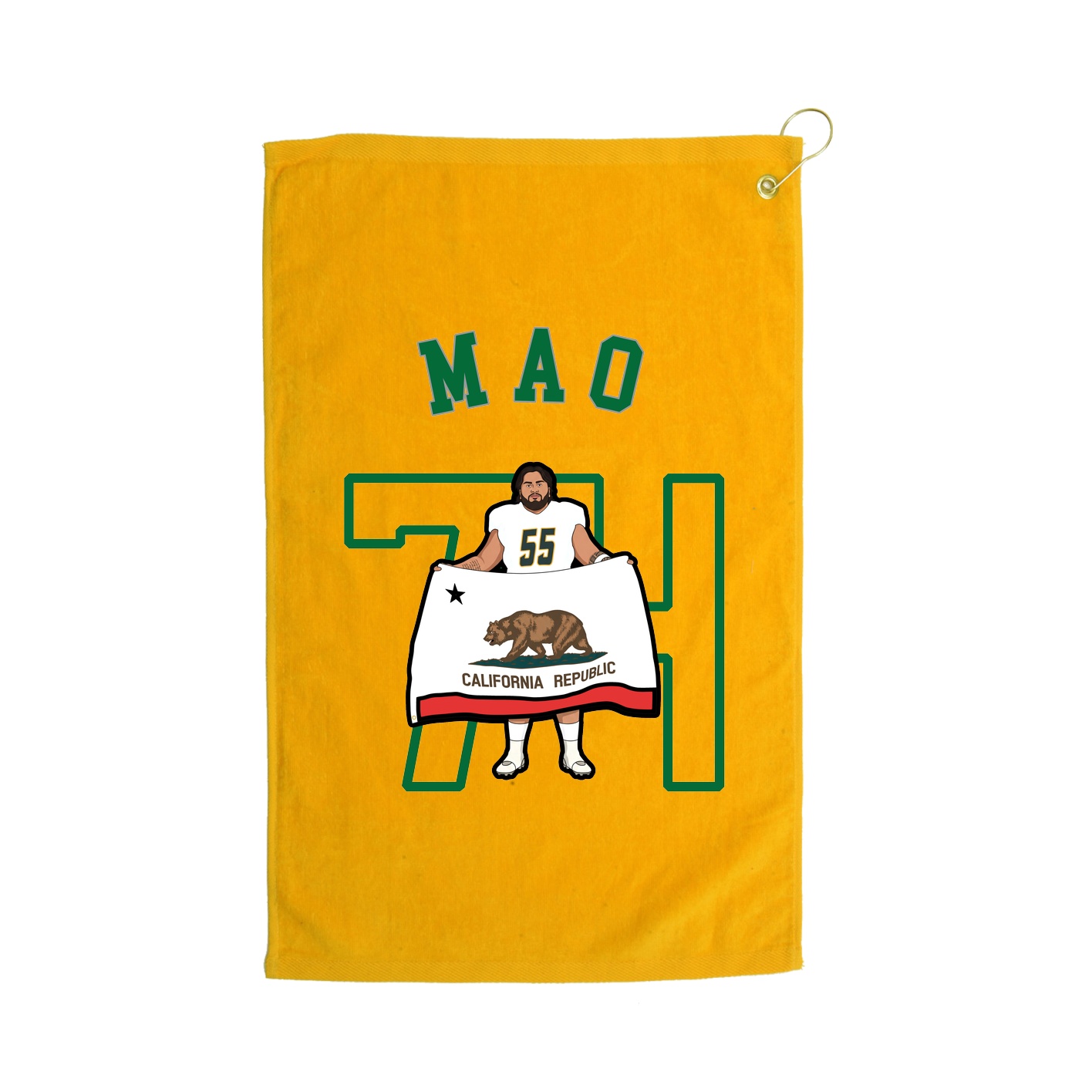 Golf Towel — Shirsey Arch in Gold