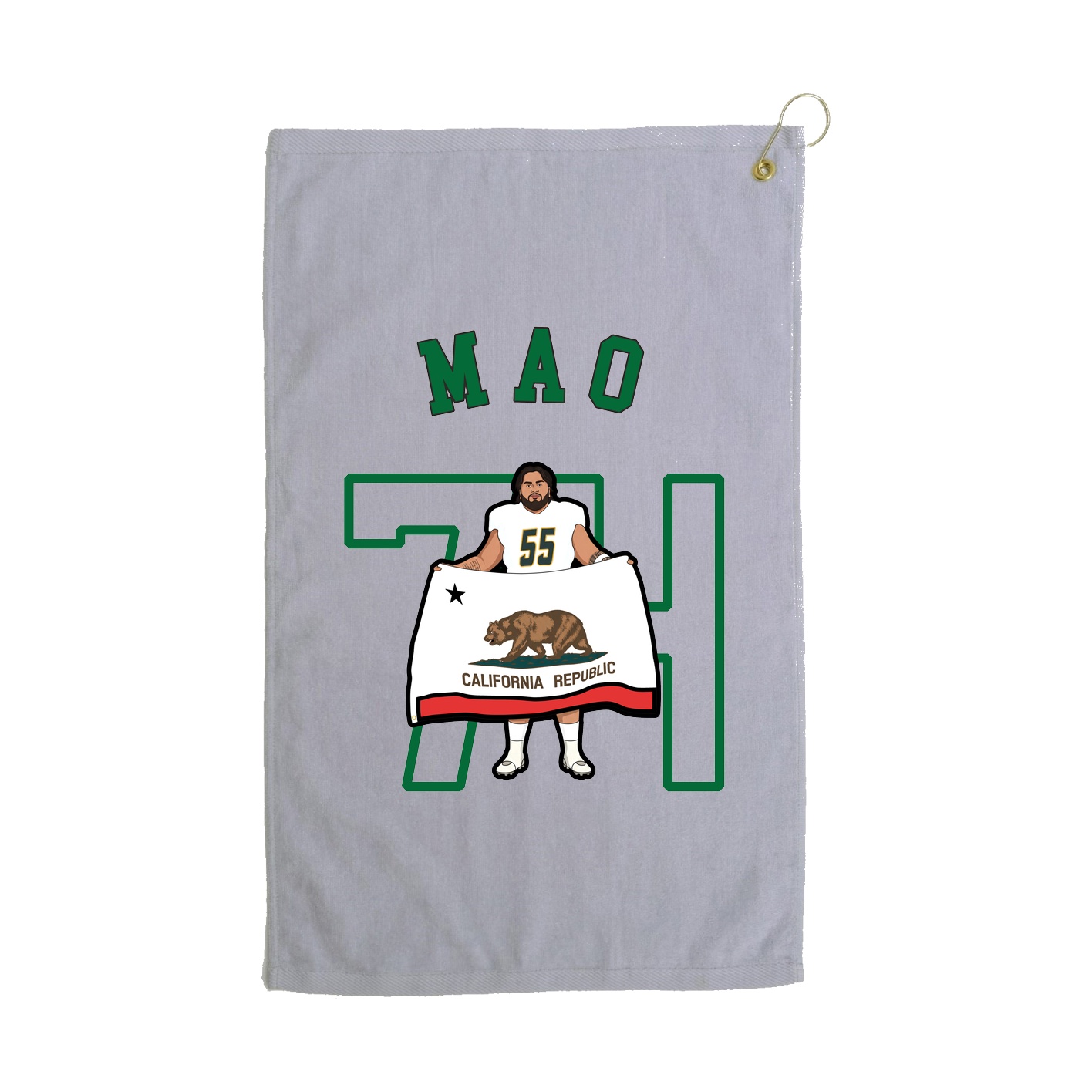 Golf Towel — Shirsey Arch in Grey
