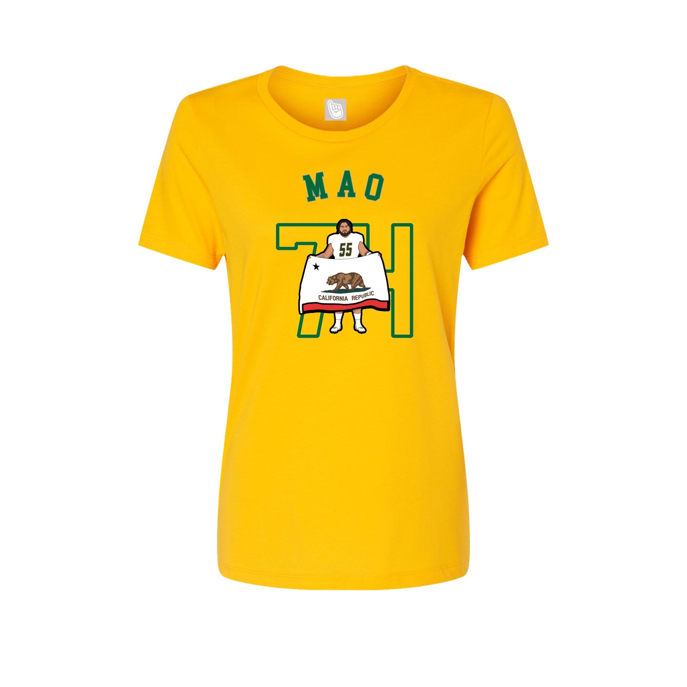 Womens Tee — Shirsey Arch in Gold