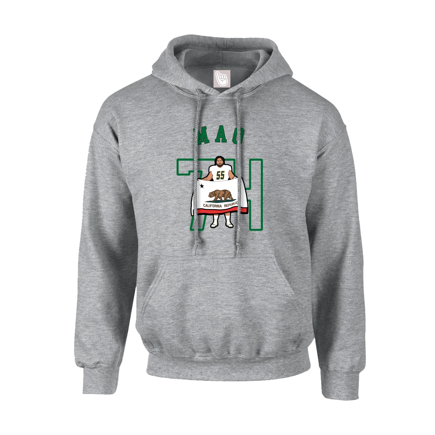 Hoodie — Shirsey Arch in Grey