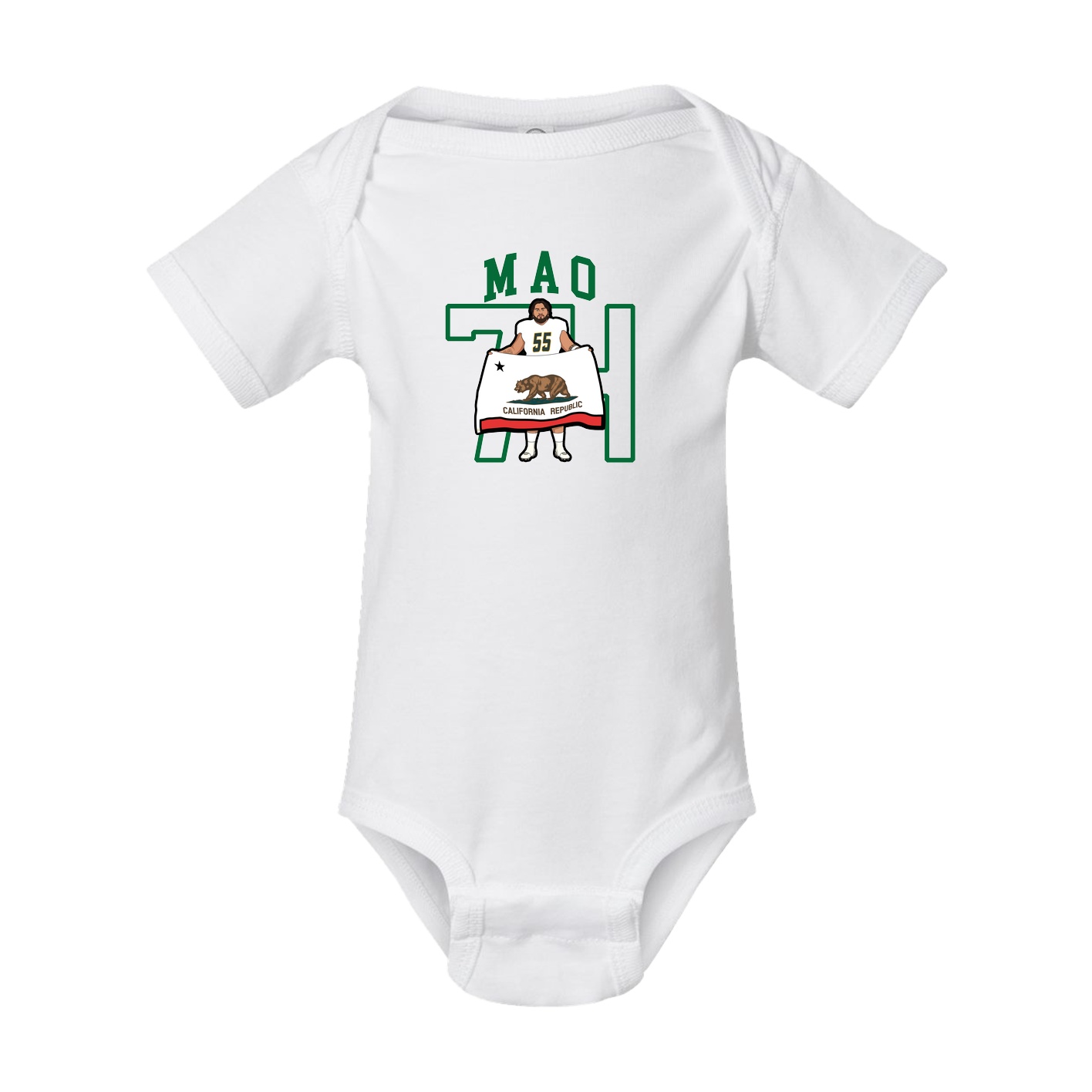Baby Onesie — Shirsey in White