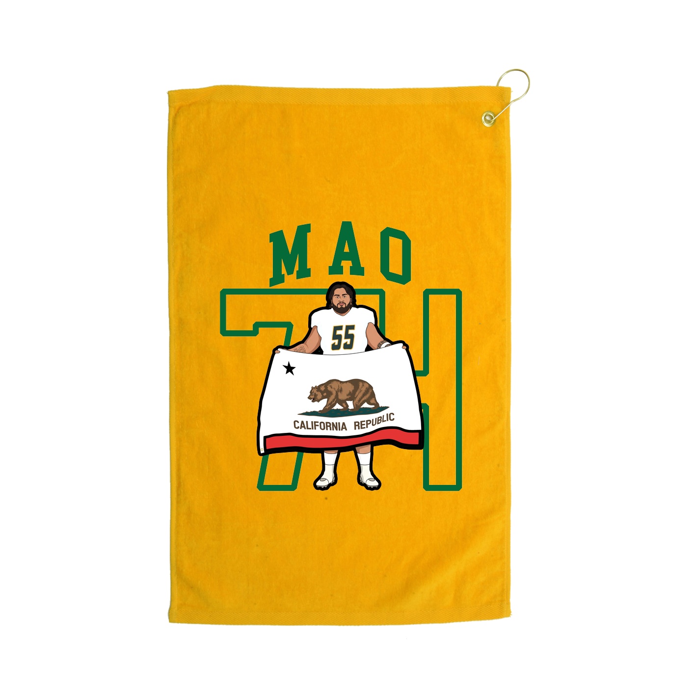 Golf Towel — Shirsey in Gold