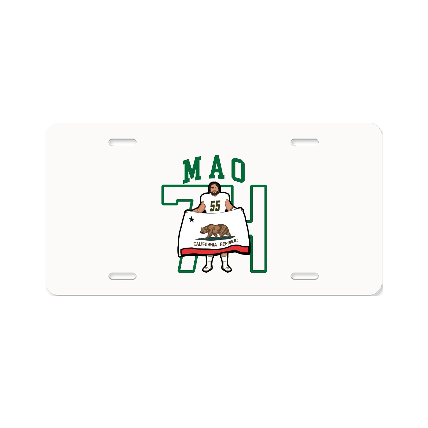Aluminum License Plate