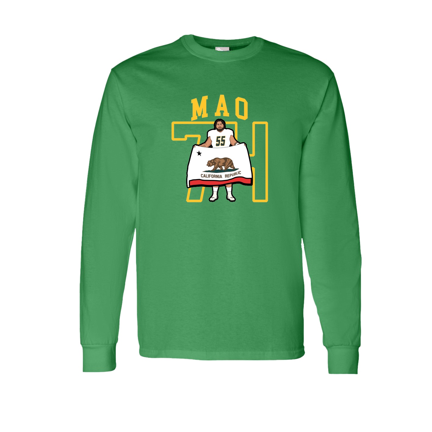 Long Sleeve Tee — Shirsey in Green