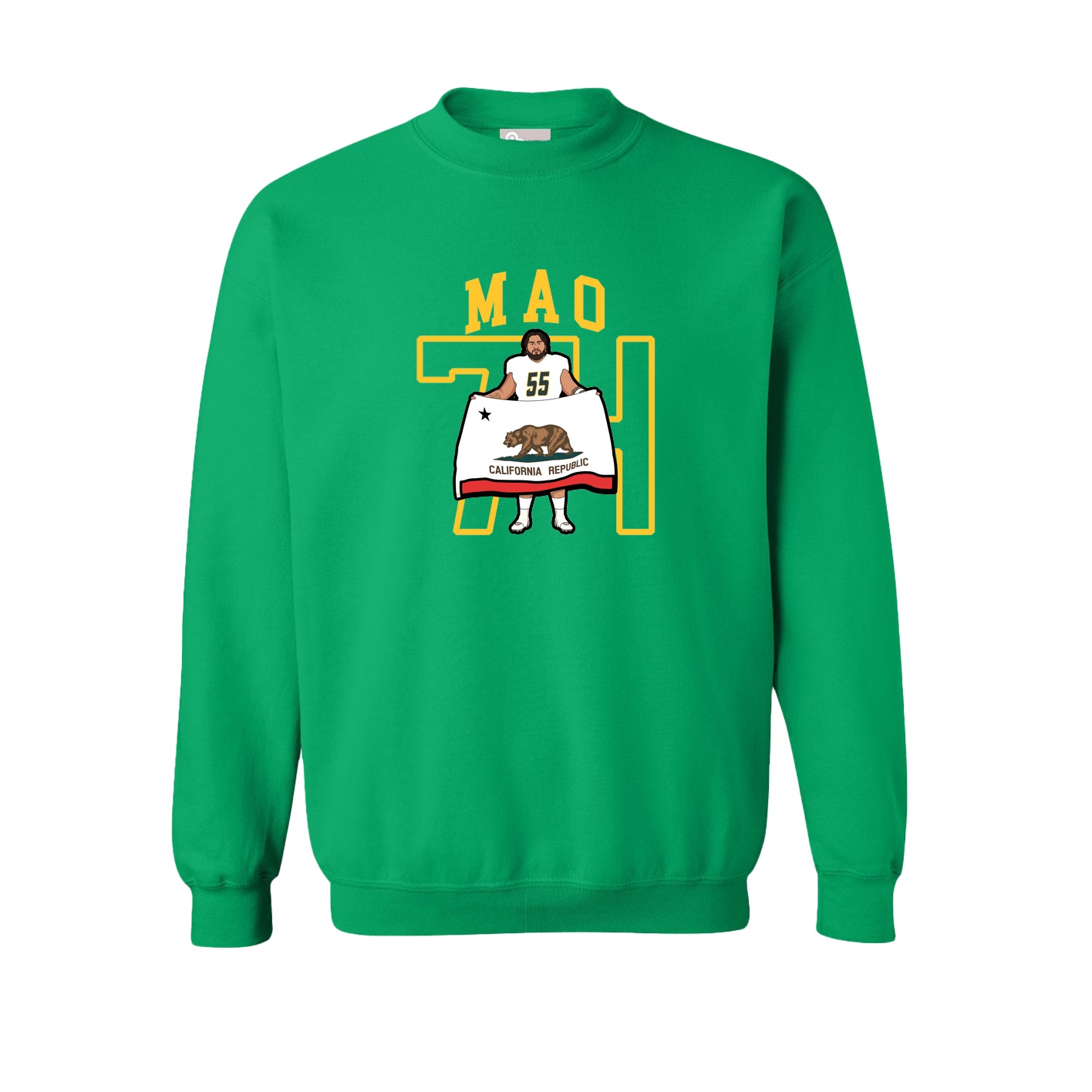 Fleece Crew — Shirsey in Green