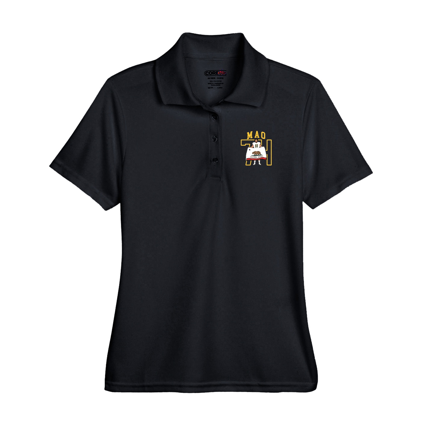 Performance Polo — Shirsey in Black