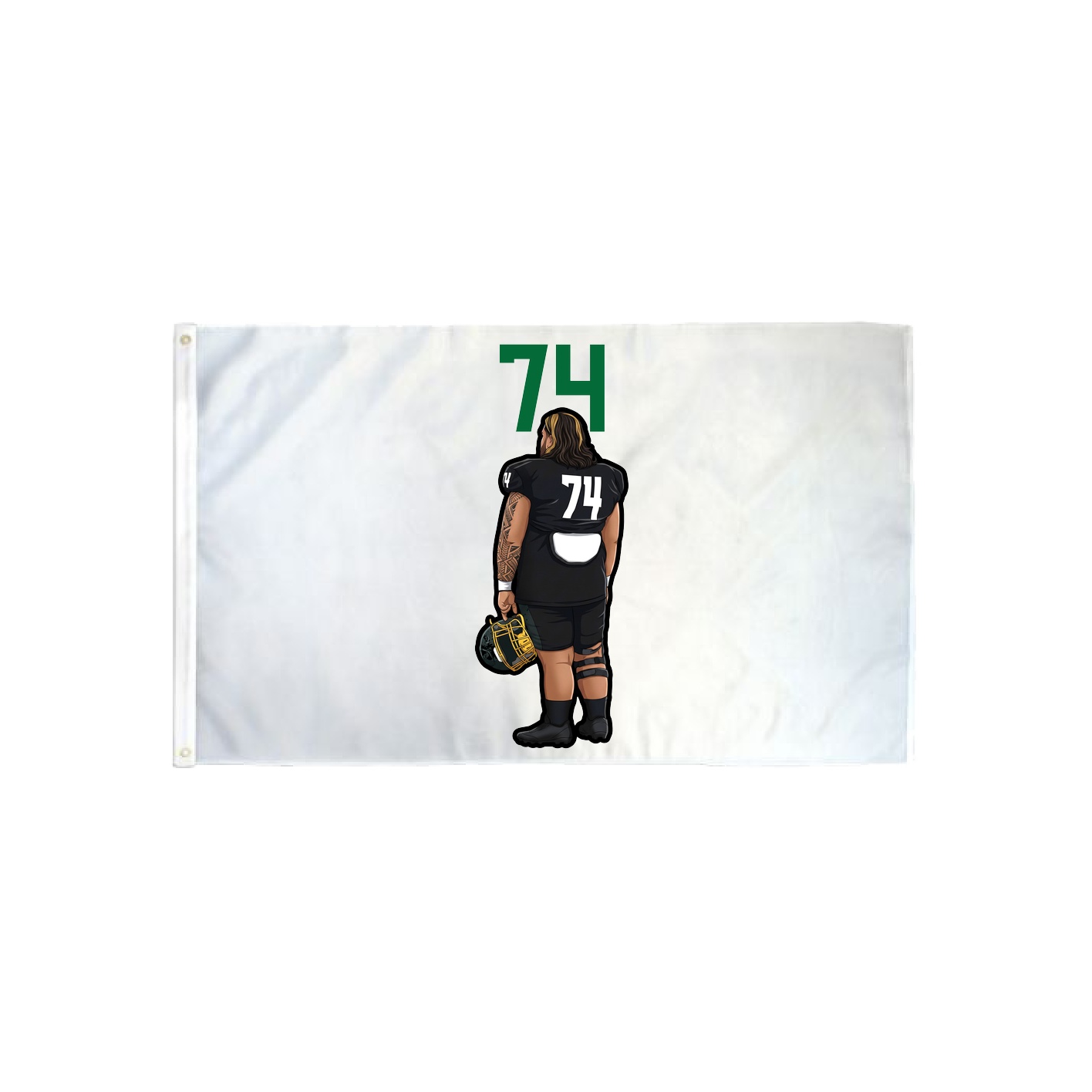 3x5 Flag — Number Top in Classic