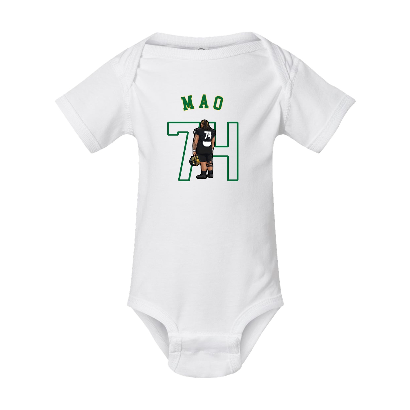 Baby Onesie — Shirsey Arch in White