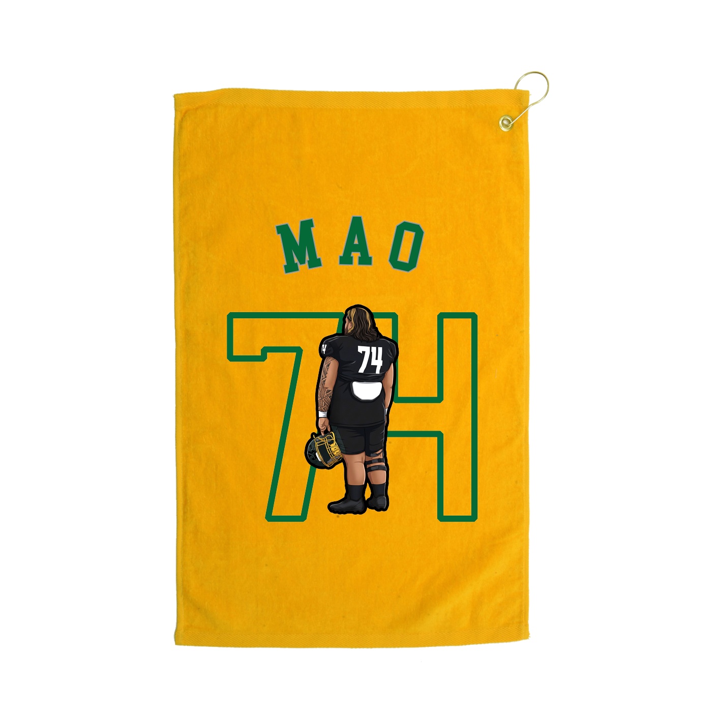 Golf Towel — Shirsey Arch in Gold