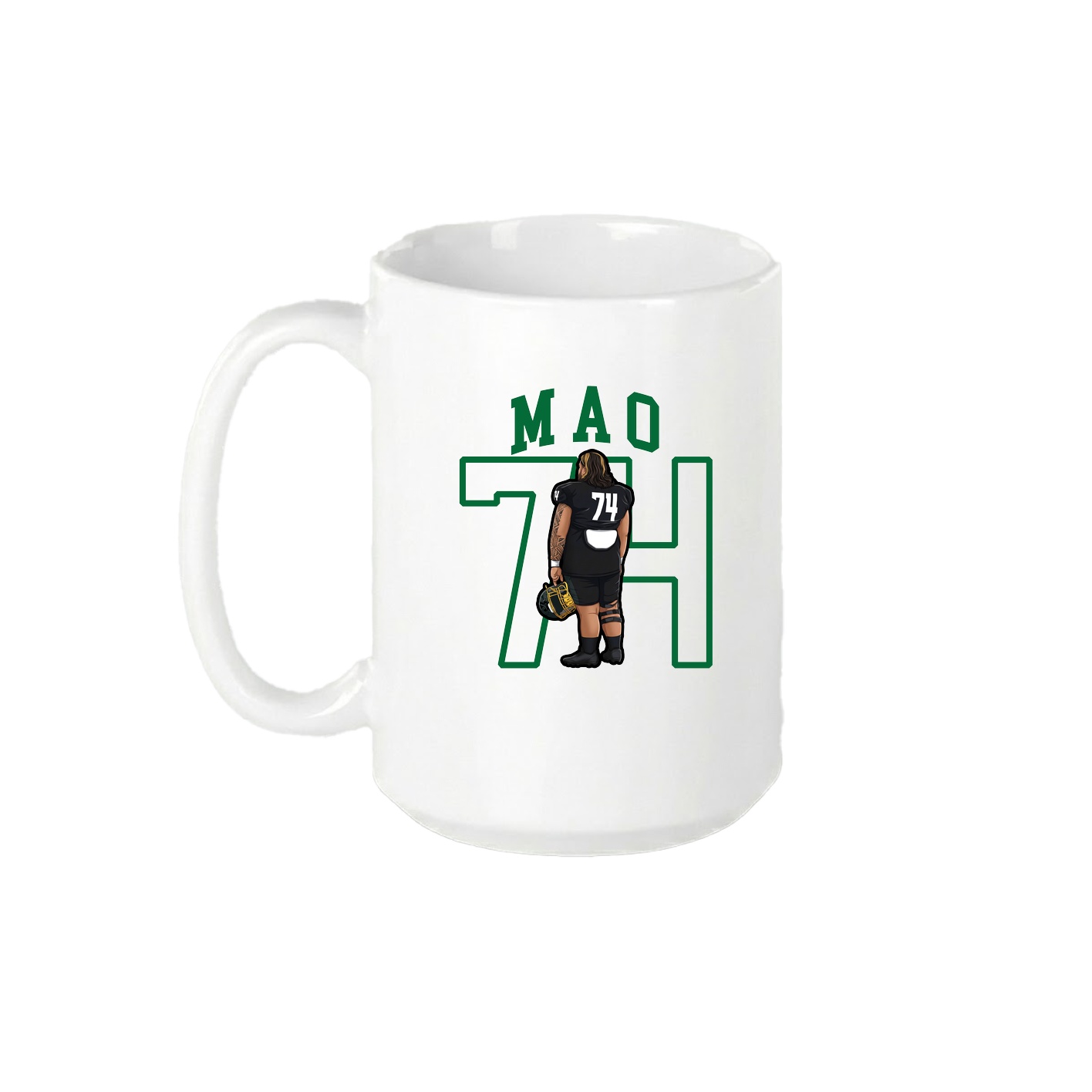 15oz Coffee Mug — Shirsey in White