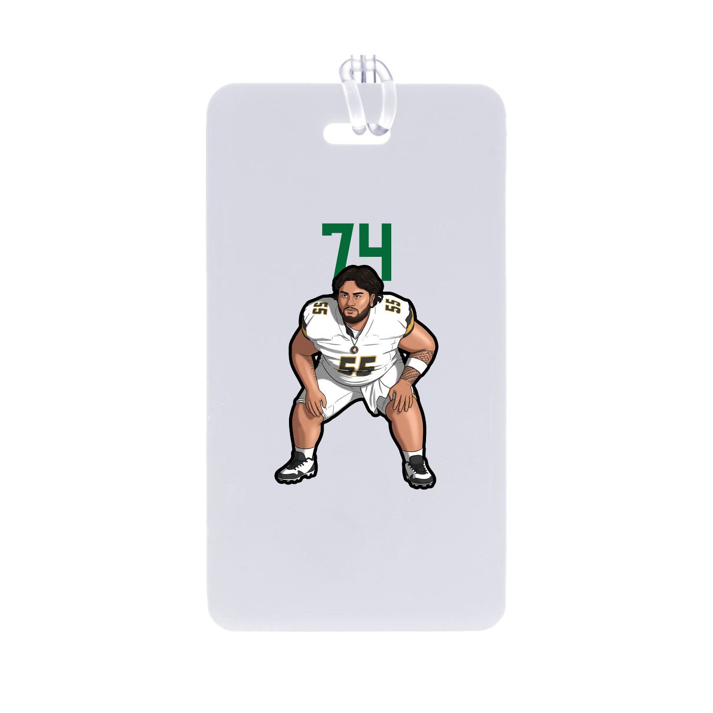 Bag Tag — Number Top in Classic