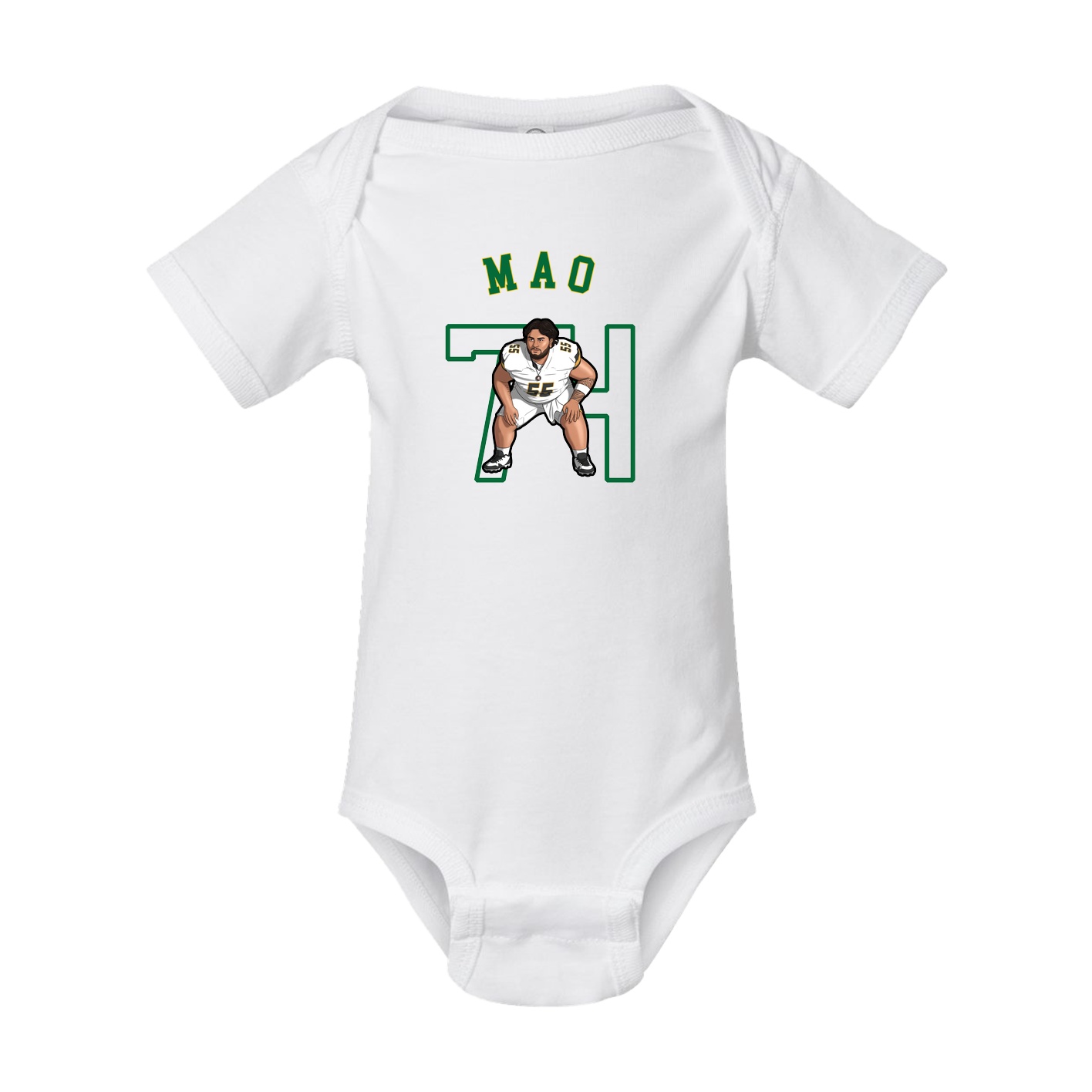 Baby Onesie — Shirsey Arch in White