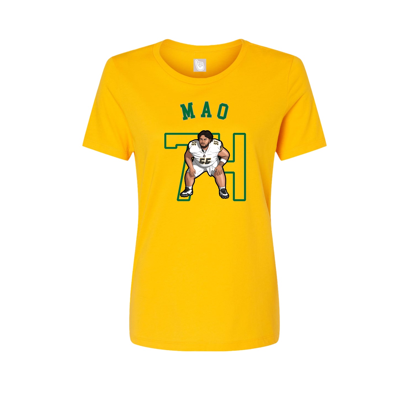 Womens Tee — Shirsey Arch in Gold