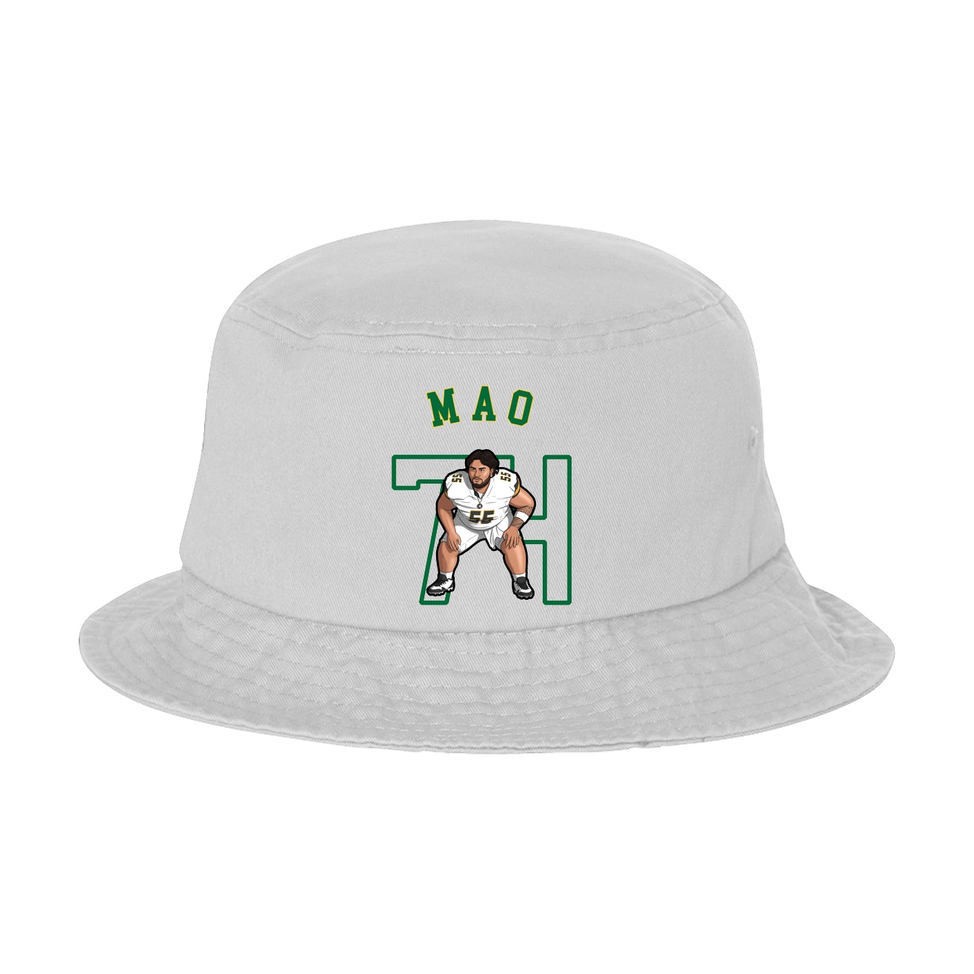 Bucket Cap — Shirsey Arch in White