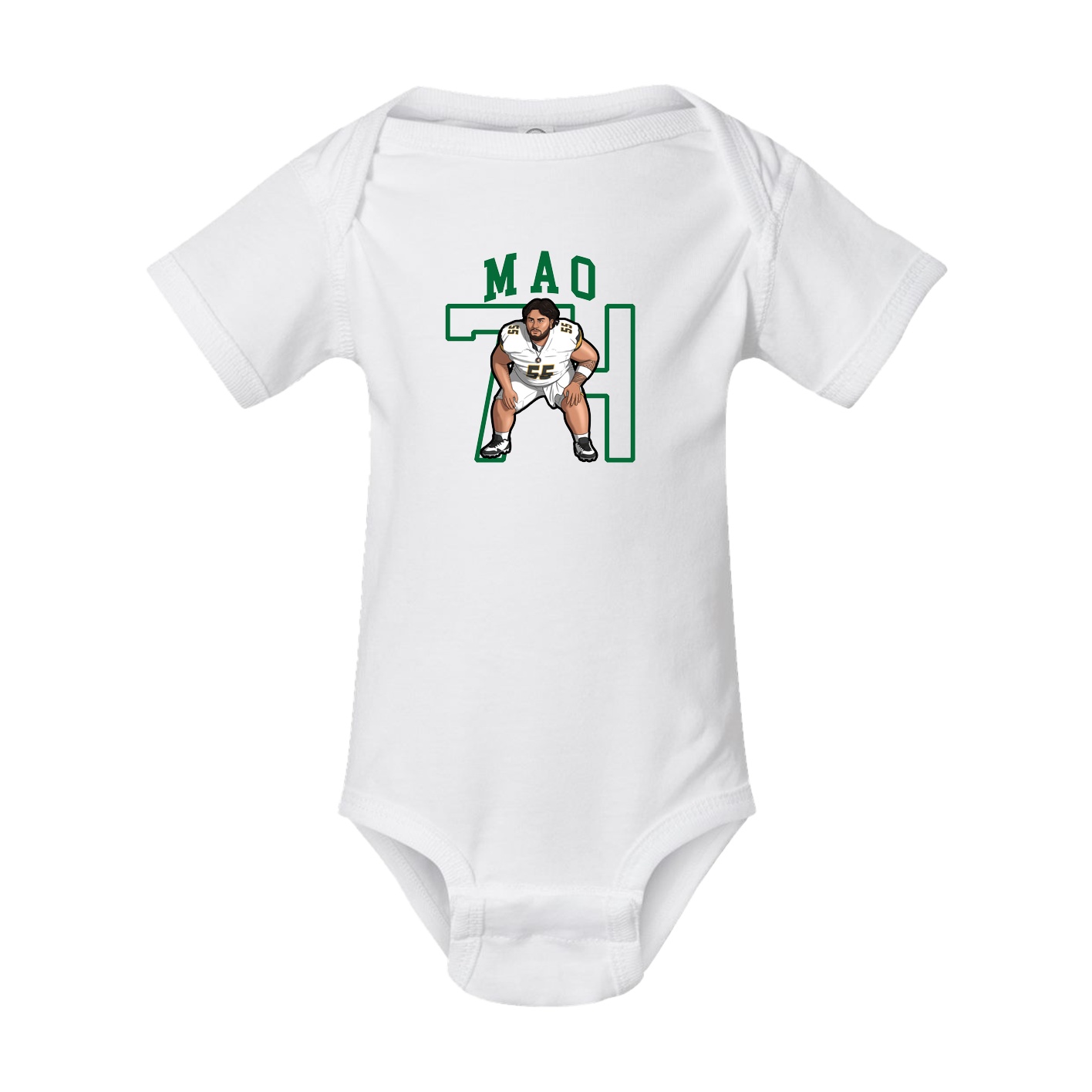 Baby Onesie — Shirsey in White
