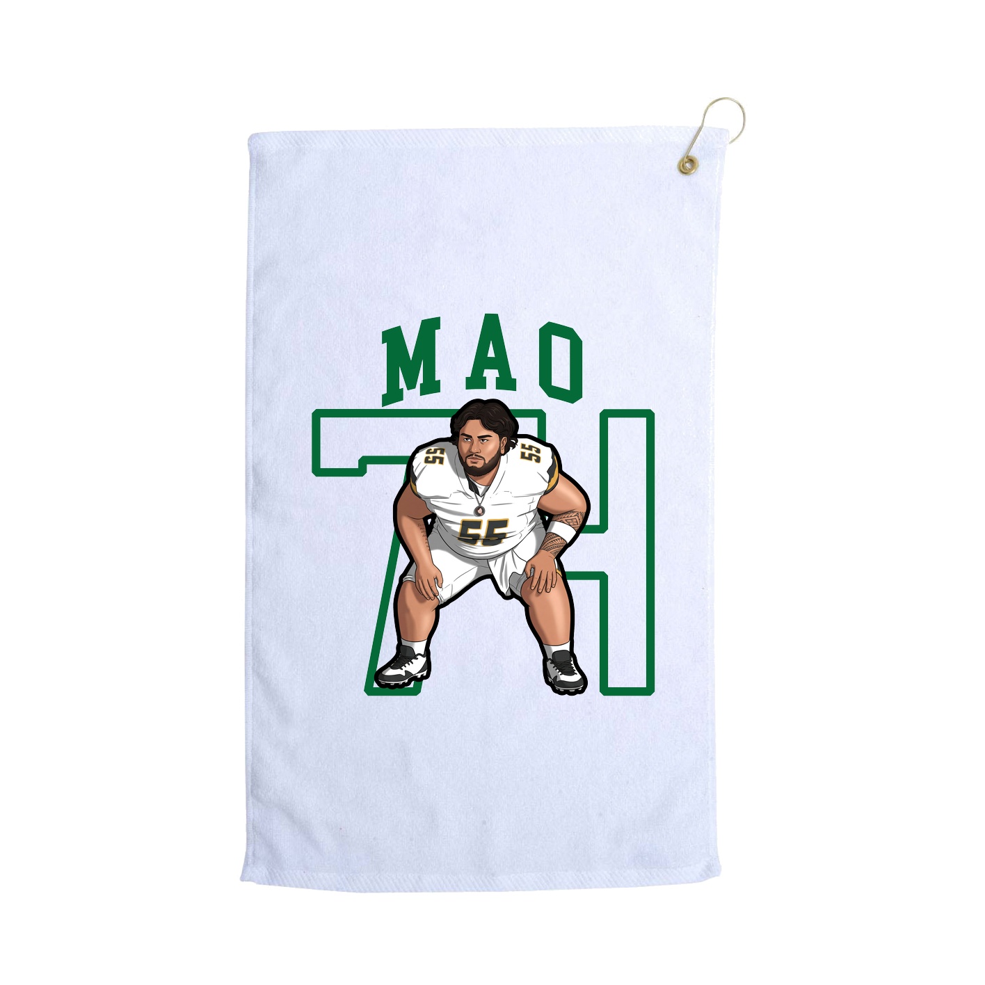 Golf Towel — Shirsey in White