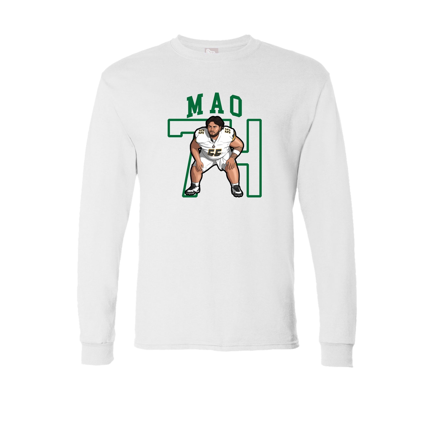 Long Sleeve Tee — Shirsey in White