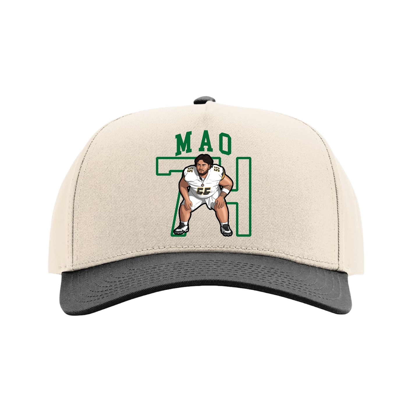 Full Fabric Five-Panel Champ Cap