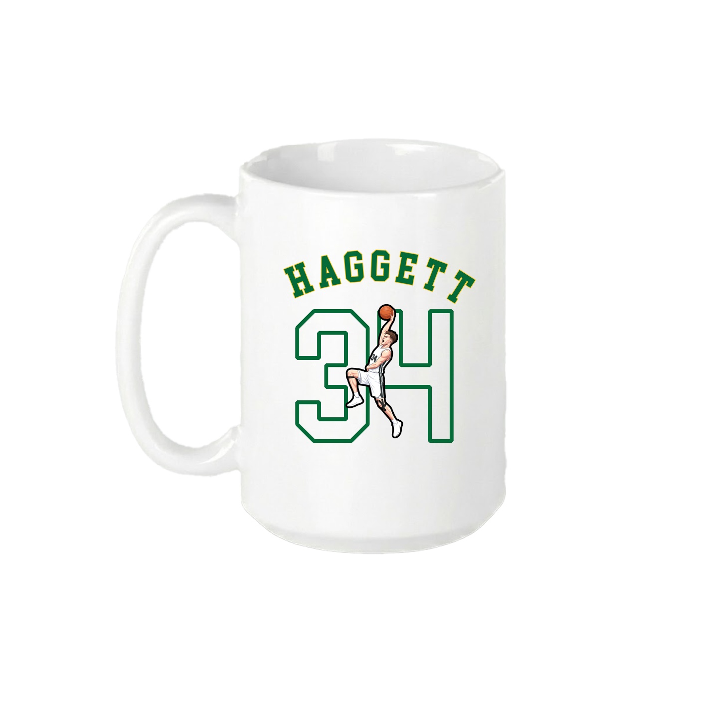 15oz Coffee Mug — Shirsey Arch in White