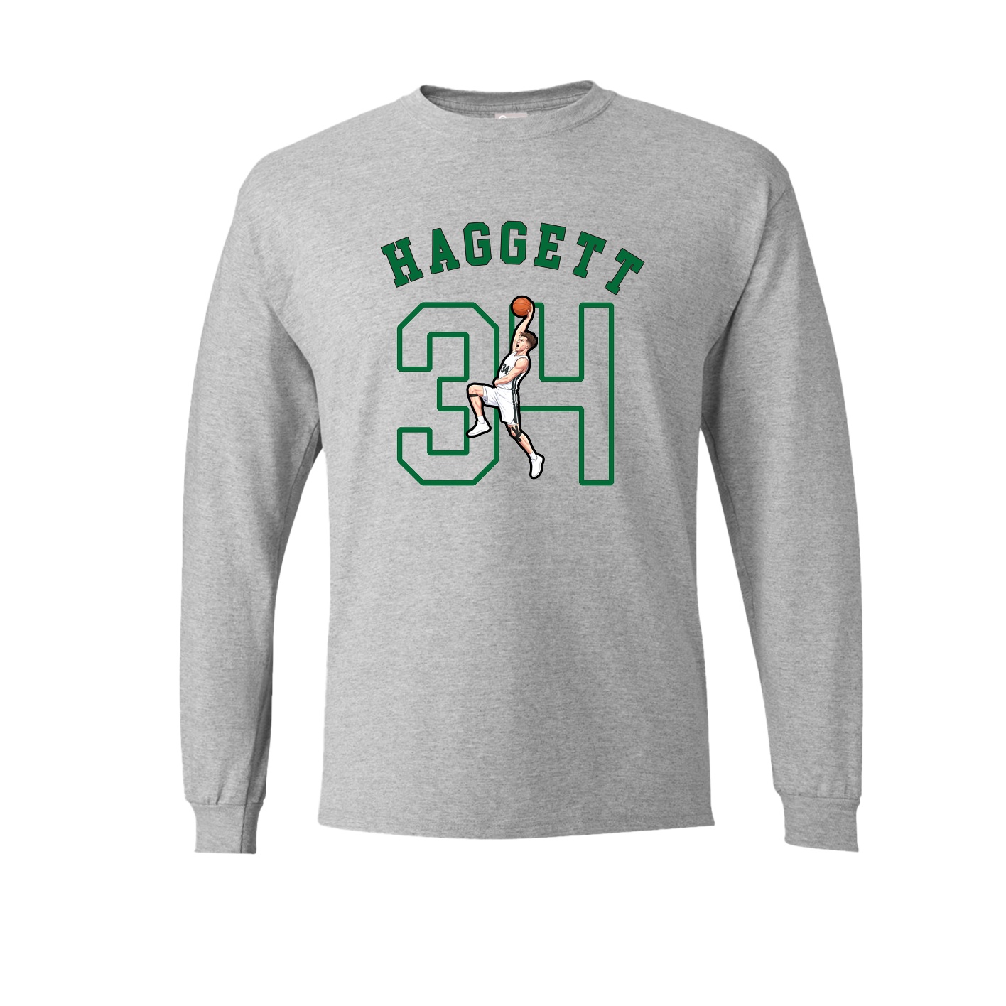 Long Sleeve Tee — Shirsey Arch in Grey