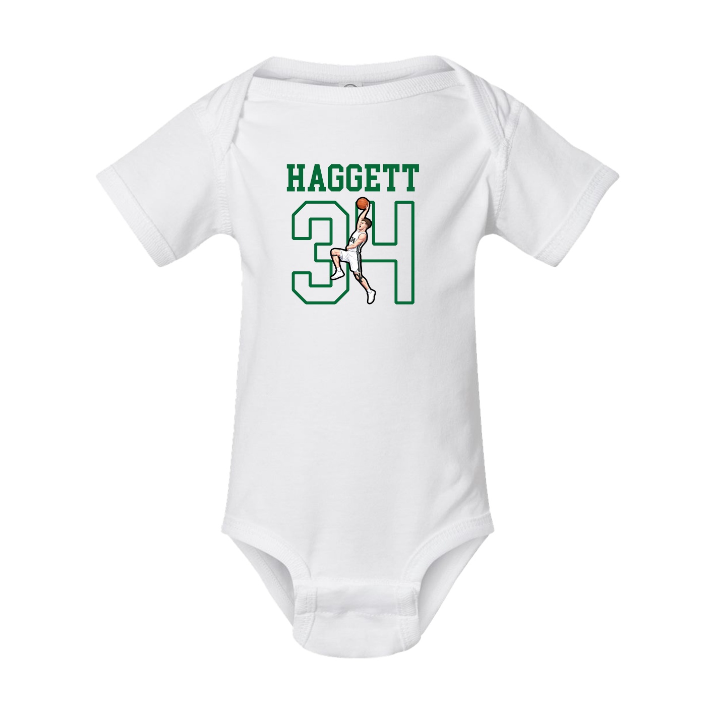 Baby Onesie — Shirsey in White